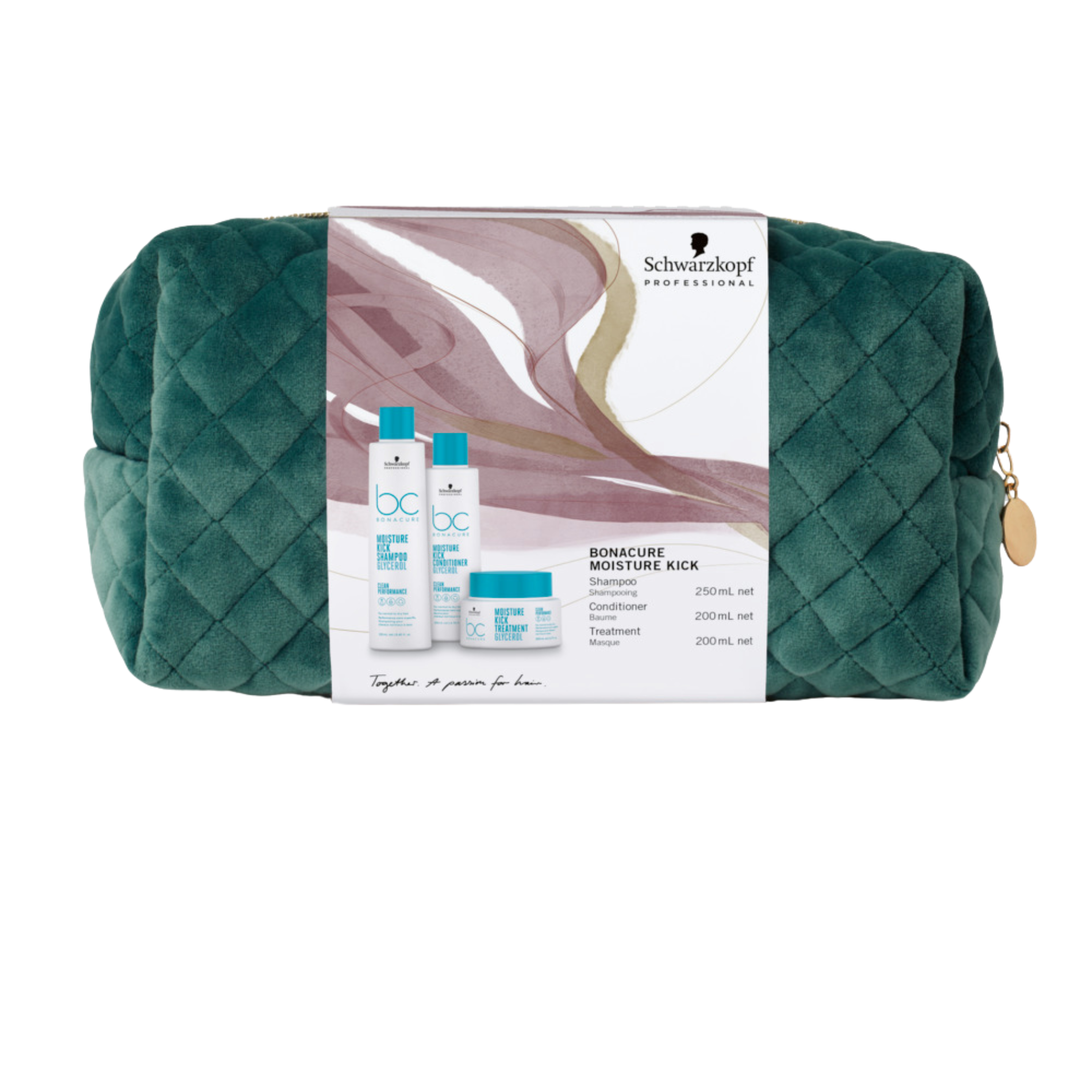 CT-17484_Schwarzkopf Professional Bonacure Xmas Bag Moisture Kick 2024 - 250 ml + 200 ml + 200 ml
