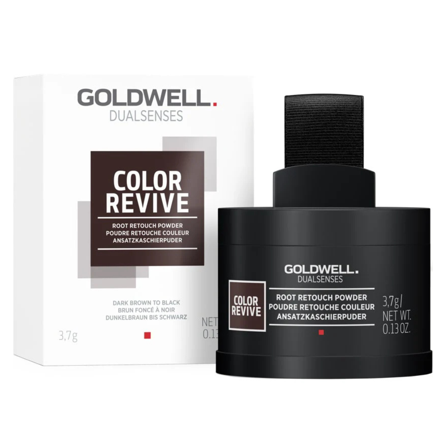 CT-11513.3_Goldwell Dualsenses Color Revive Root Retouch Puder - 3,7 g > dunkelbraun bis schwarz