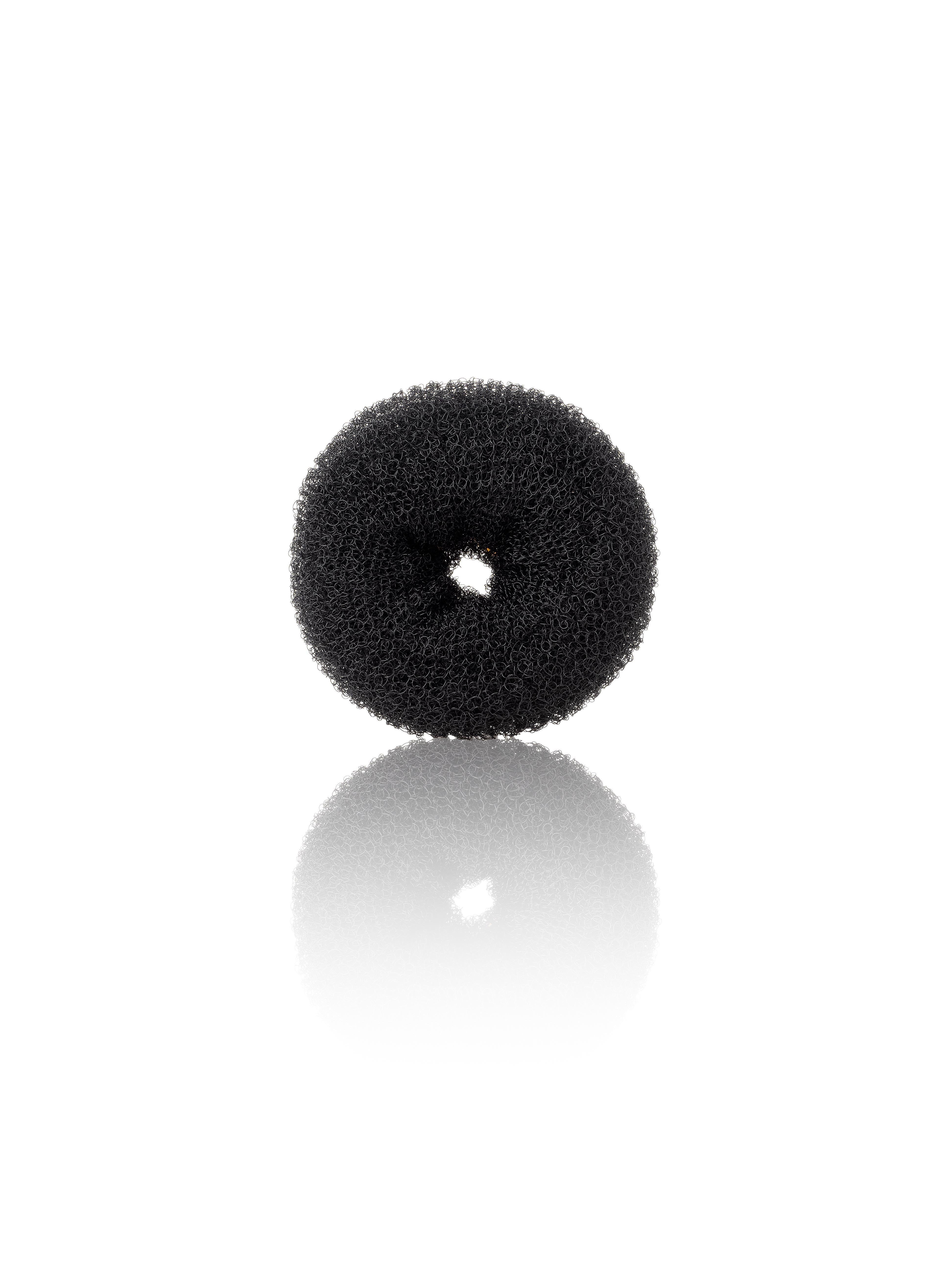 CT-12961.2_CT-12961_XanitaliaPro Duttkissen Rund für Frisuren - Schwarz > 90 mm