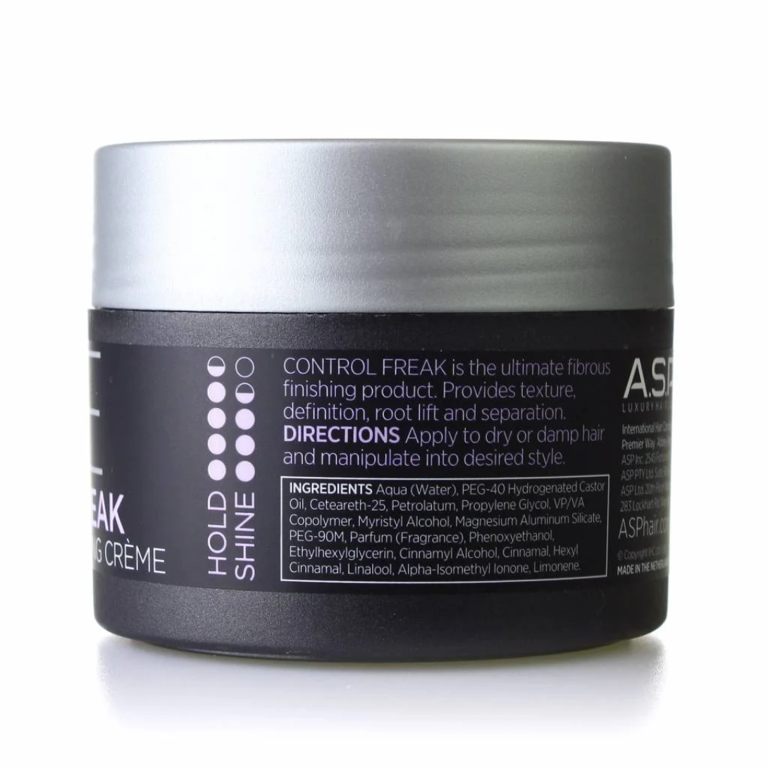 ASP MODE Control Freak Formcreme: Stylingcreme mit Mega-Fasern für Textur, Definition, Ansatzvolumen und starken Halt. Ideal als Finish.