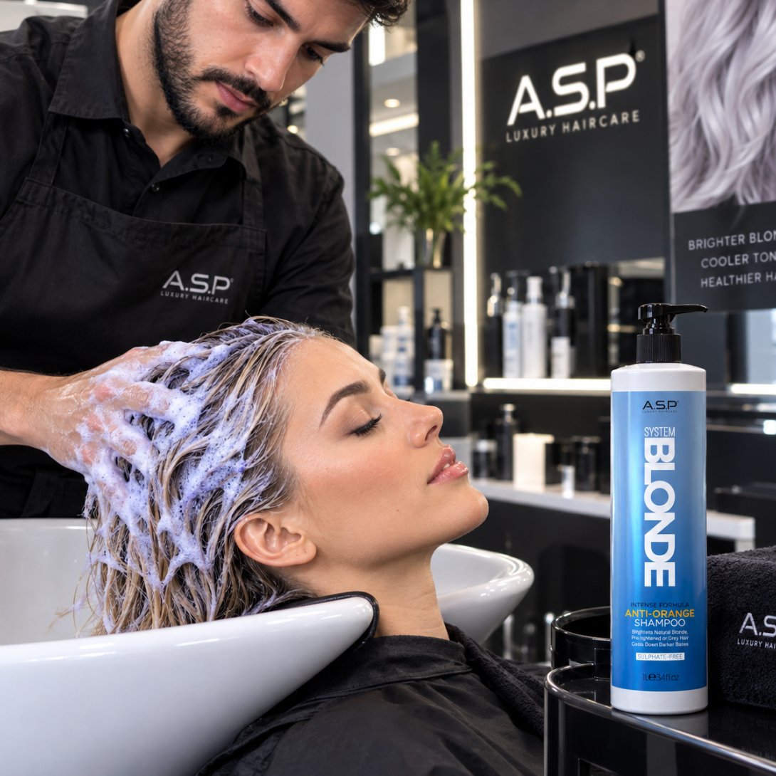ASP System Blonde Anti-Orange Shampoing