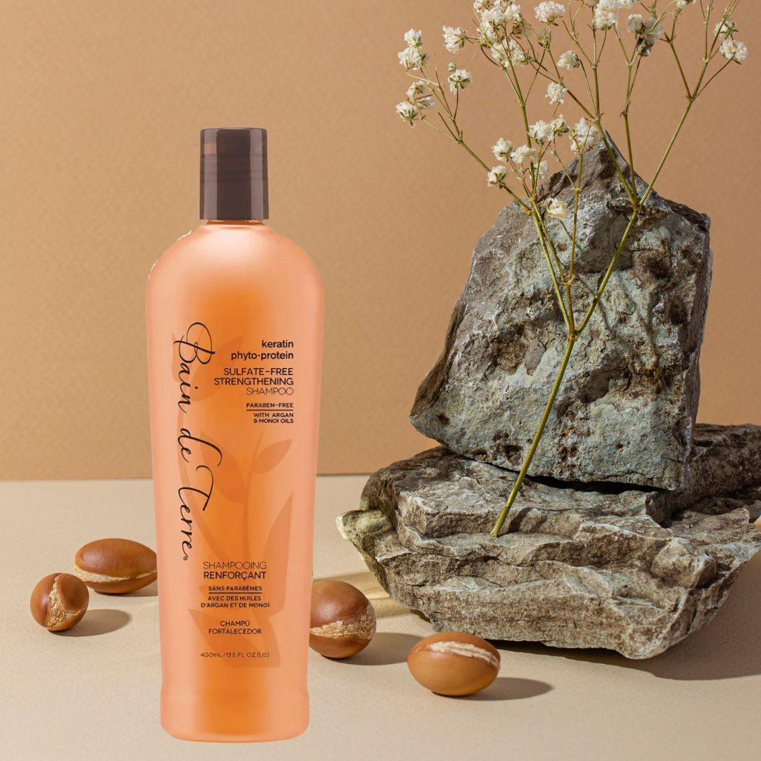 CT-18034_Bain de Terre Keratin Sulfatfrei Stärkendes Shampoo