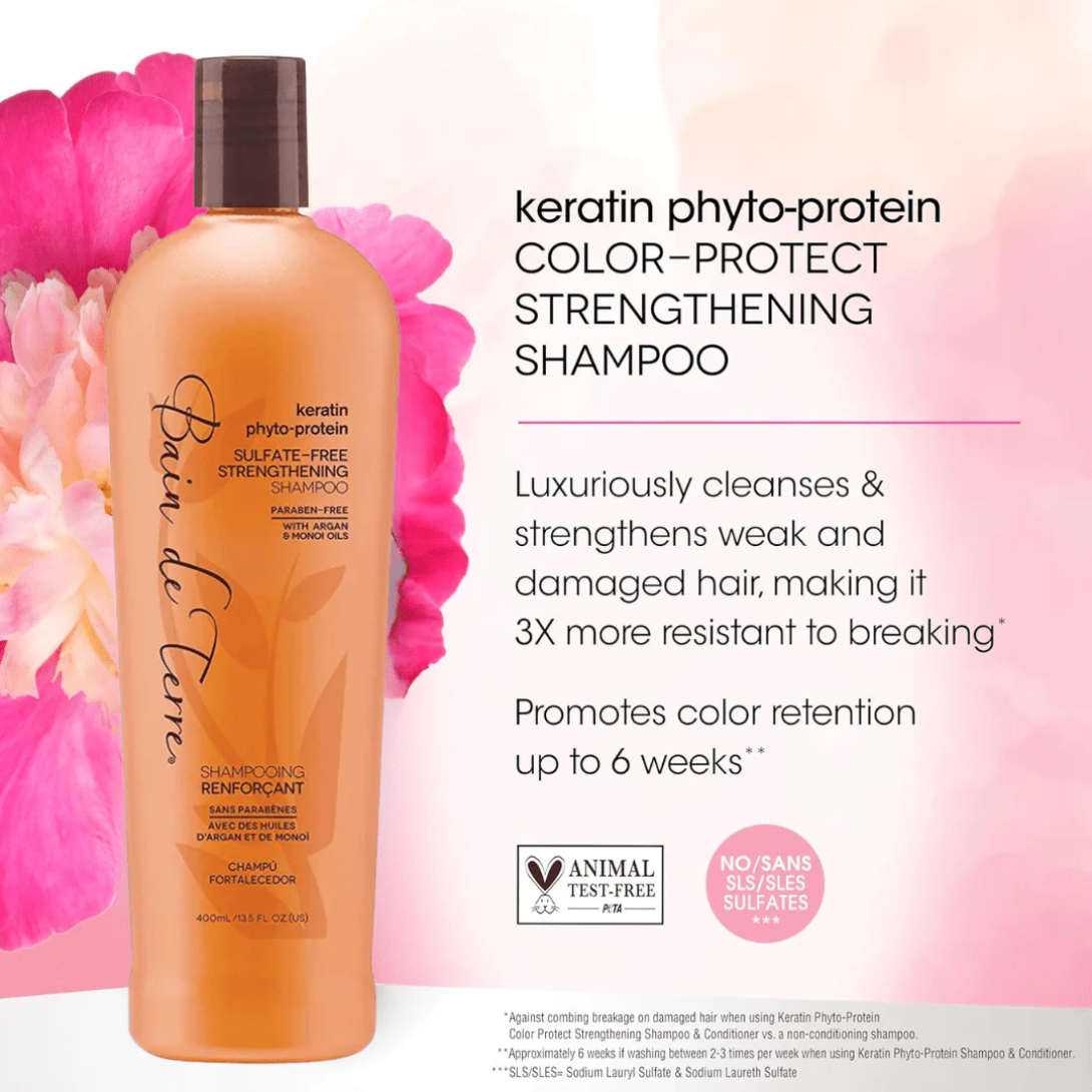 CT-18034_Bain de Terre Keratin Sulfatfrei Stärkendes Shampoo