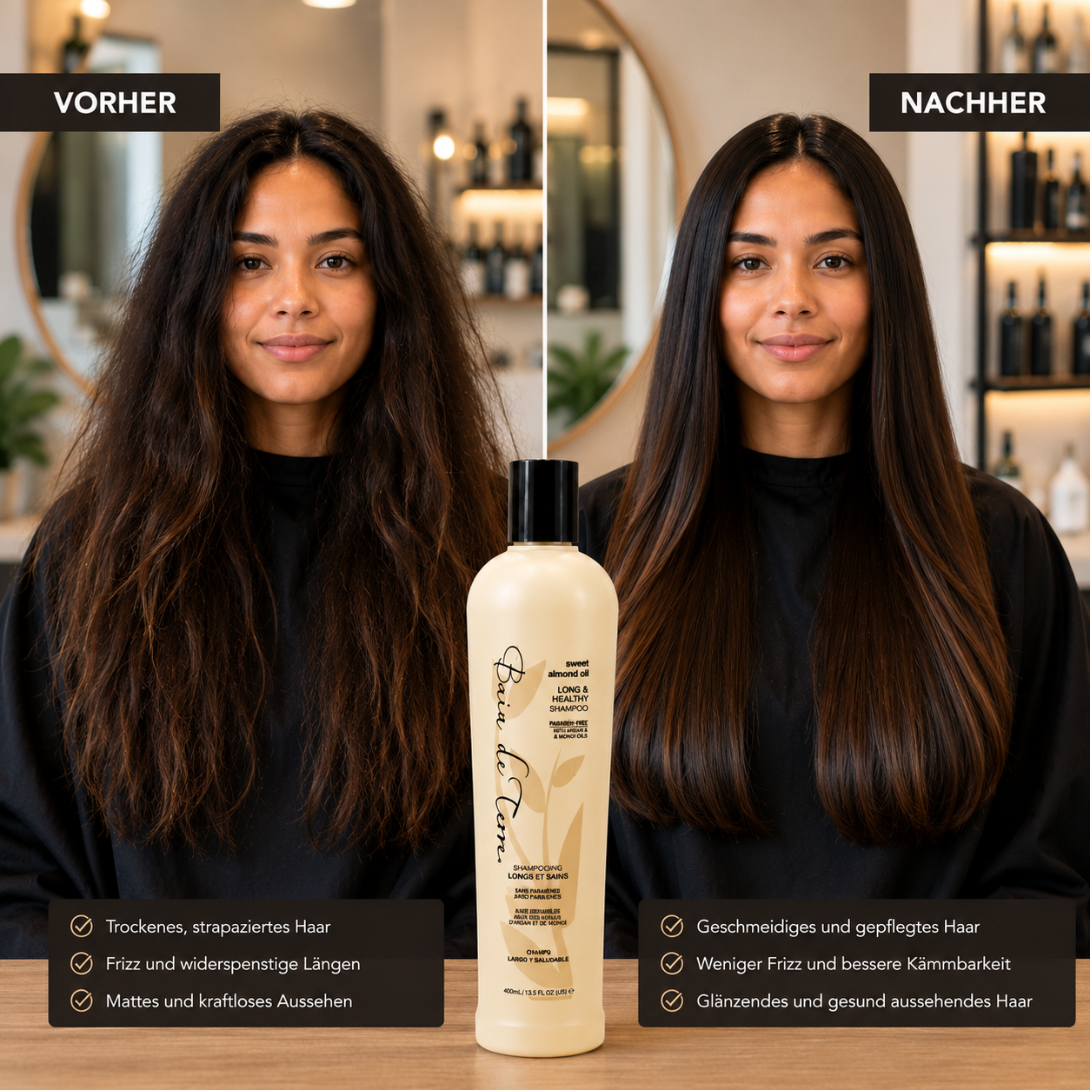 Bain de Terre Sweet Almond Oil Long & Healthy Shampoo