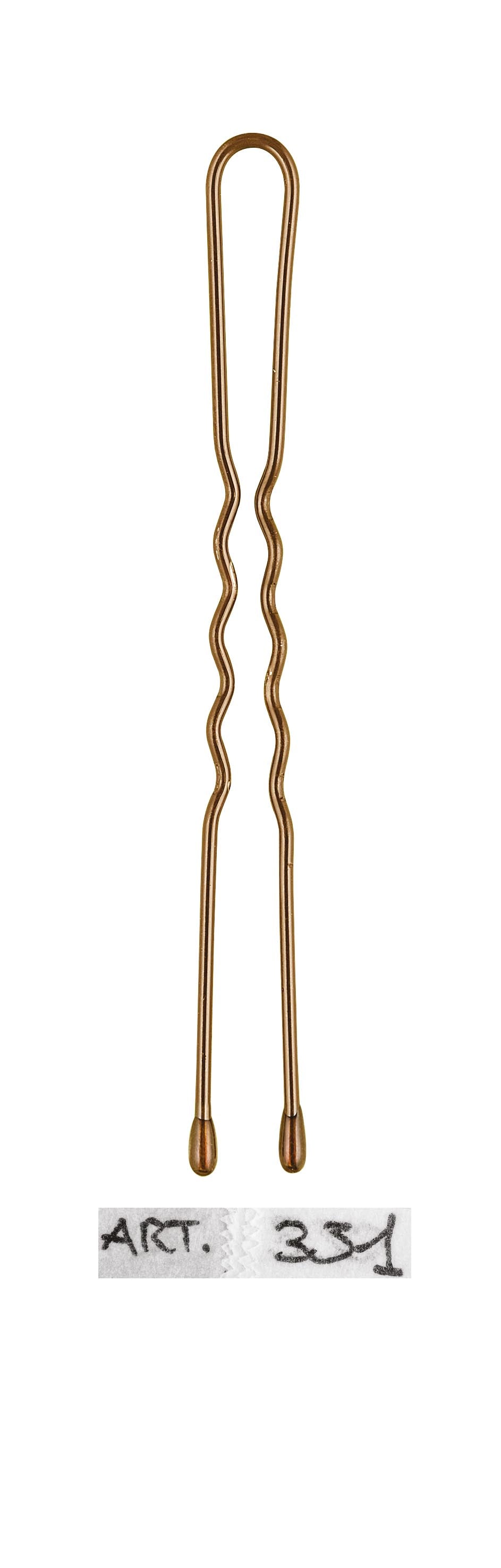 CT-12951.2_XanitaliaPro Record Life Haarnadeln Gewellt - Blond & PVC-Schachteln zu 250 g