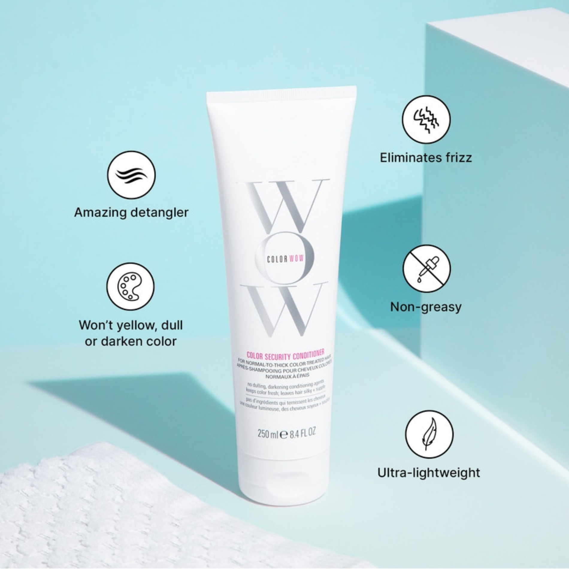 Color Wow Security Conditioner für normale bis Dicke Haar - 250 ml