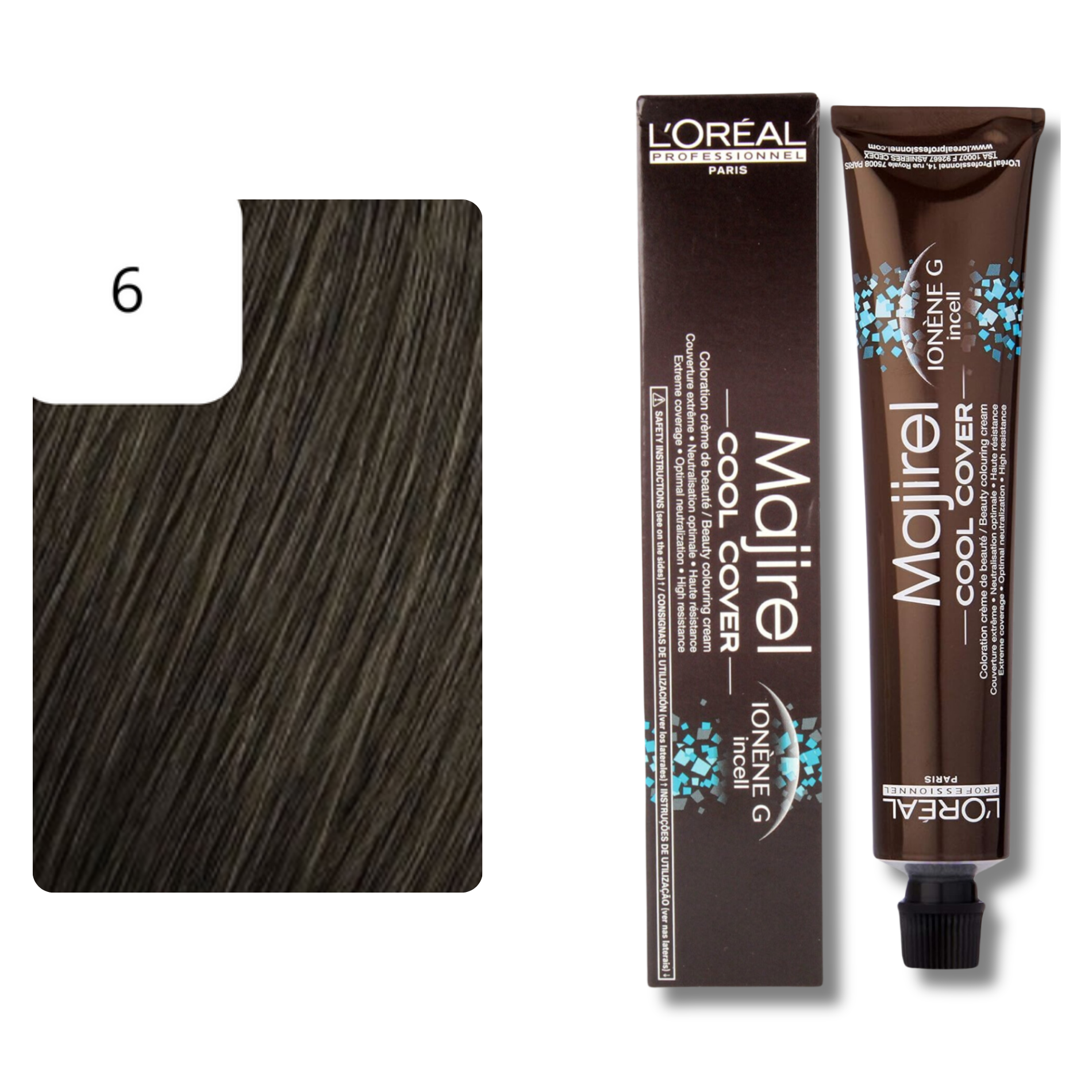 CT-10086.2_L'Oréal Professionnel Majirel Cool Cover Haarfarbe - 50 ml > 6 Dunkelblond