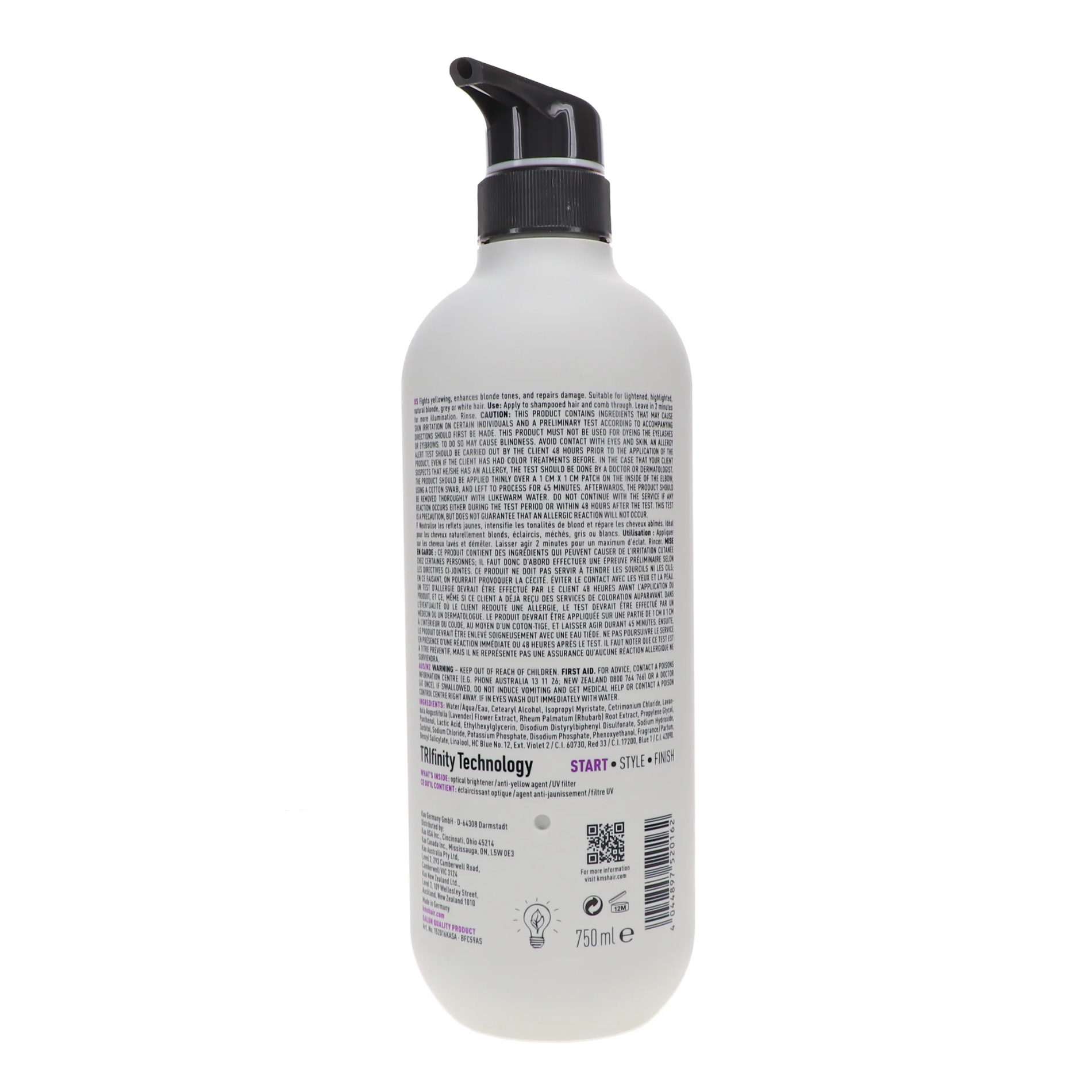 CT-17207.1_KMS Color Vitality Blonde Conditioner - 750 ml