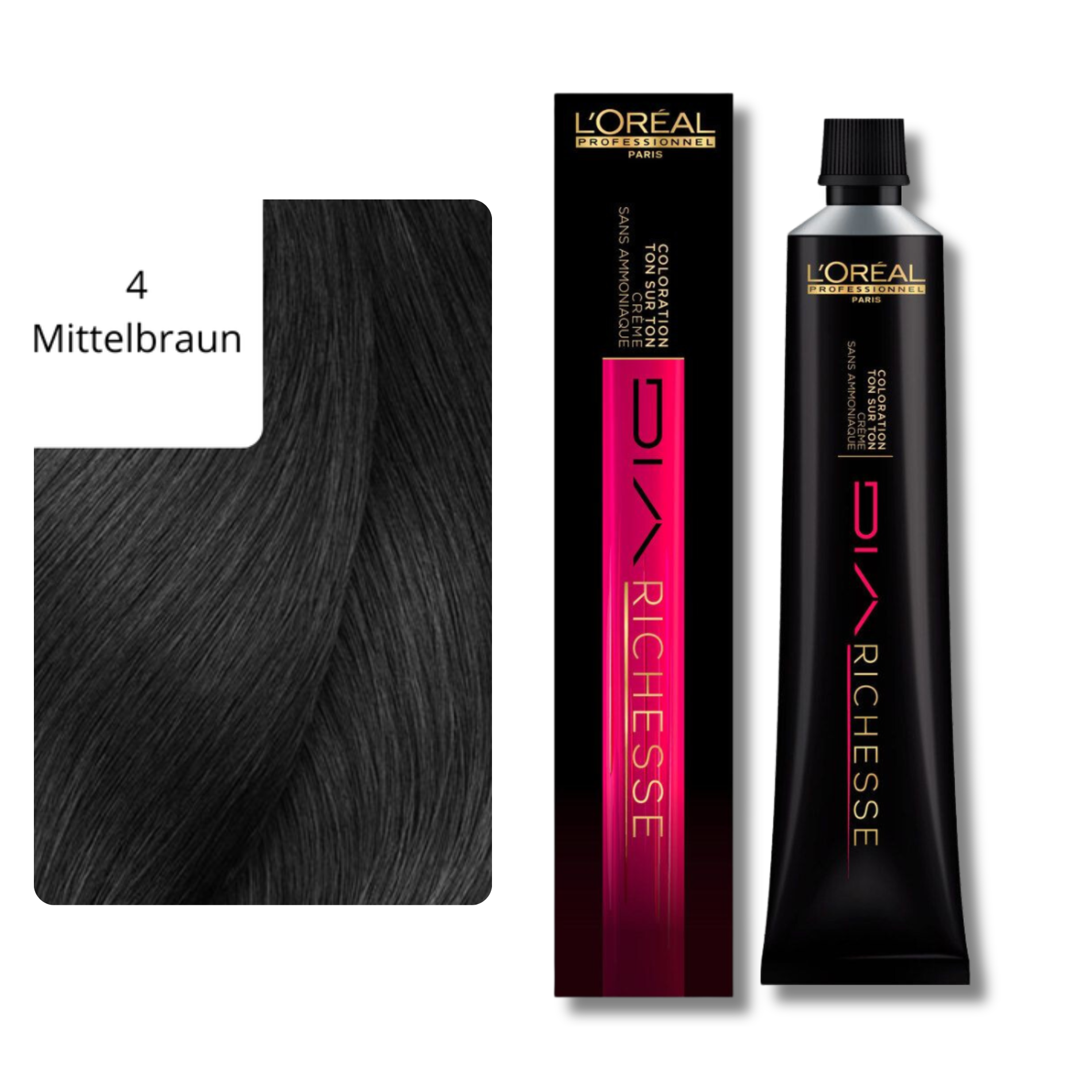 CT-10097.2_L'Oréal Professionnel Diarichesse Haartönung 50ml - 4 Mittelbraun