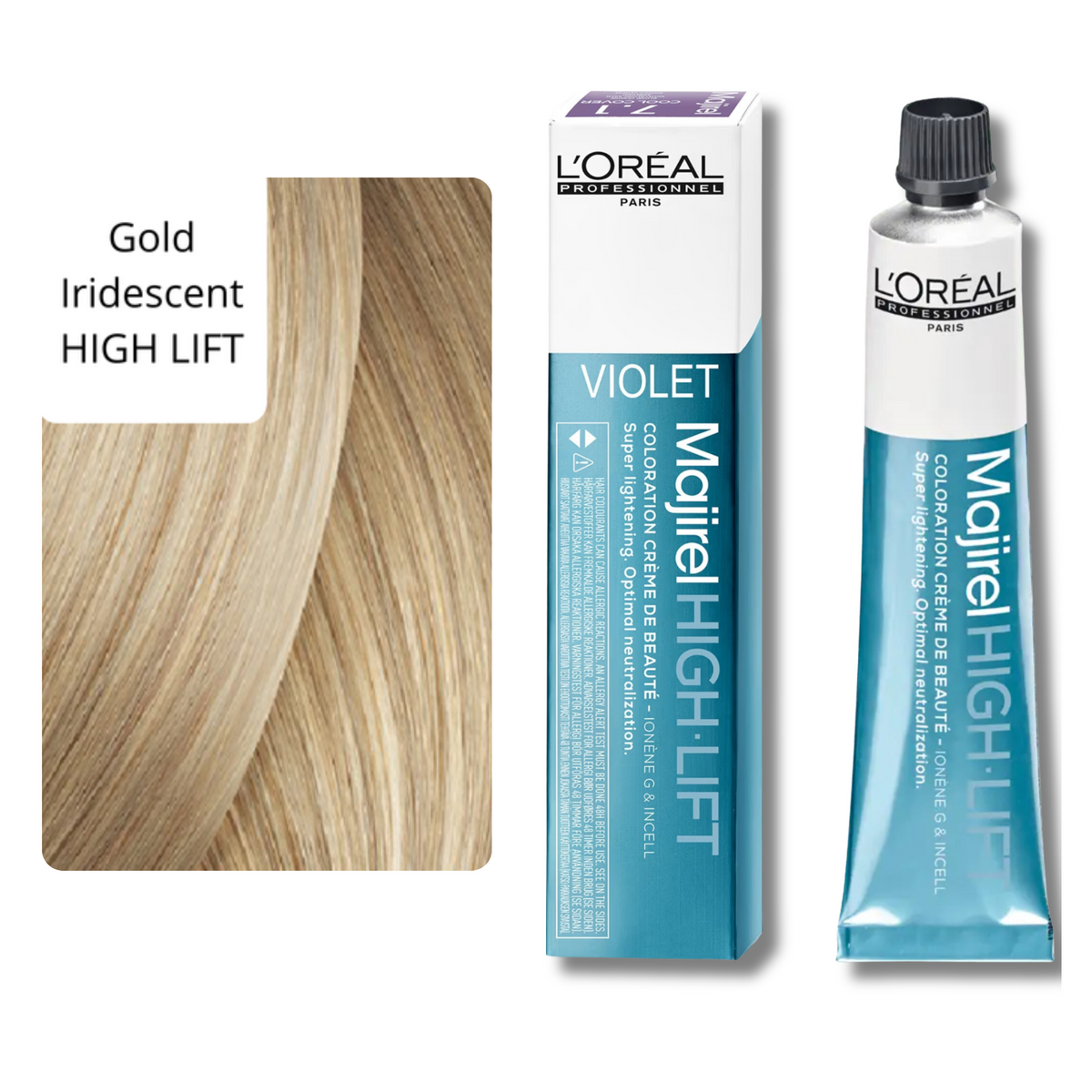 CT-10092.140_CT-10092.154_L'Oréal Professionnel Majirel High Lift Haarfarbe - Gold Iridescent HIGH LIFT