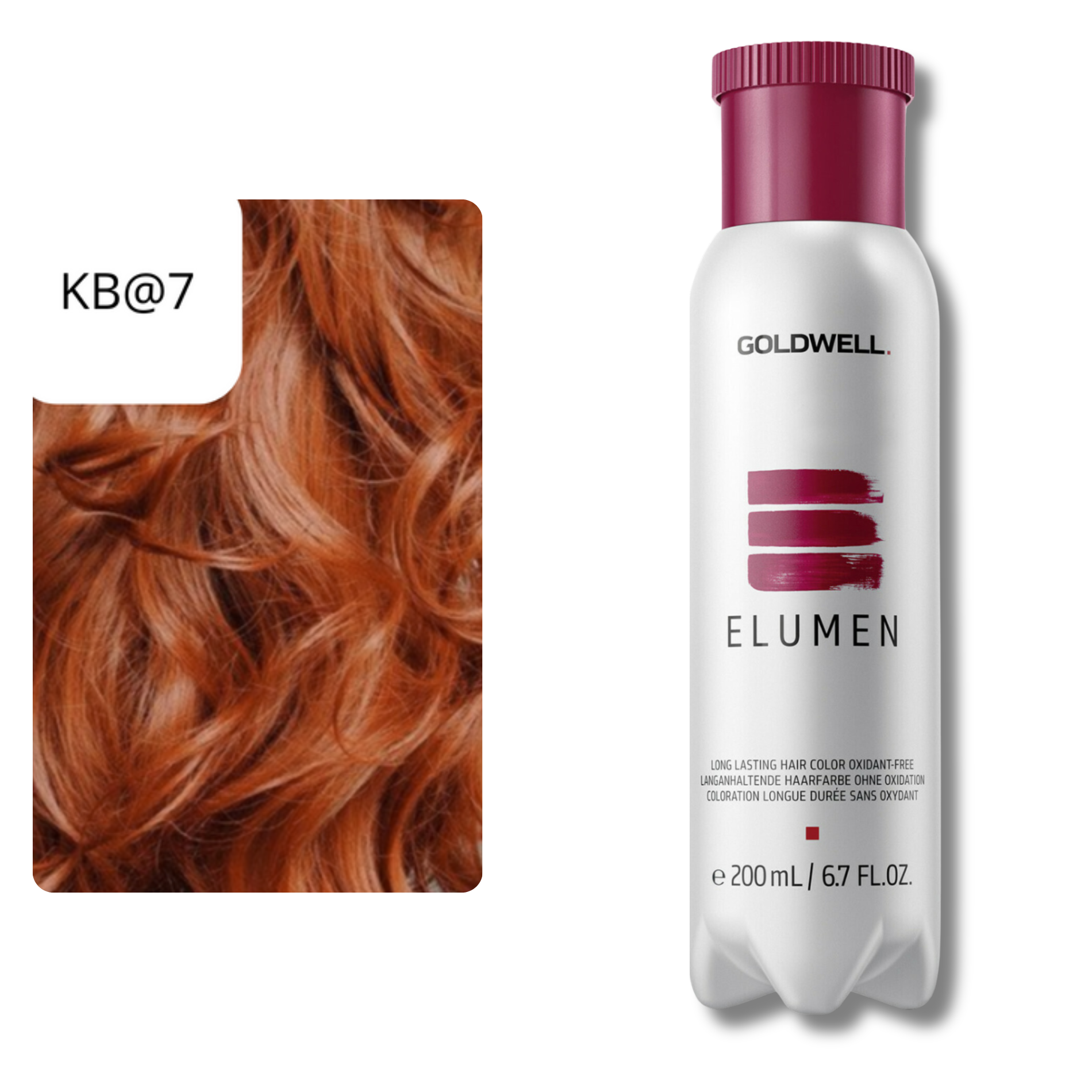 CT-10010.2_Goldwell Elumen Haarfarbe - 200 ml > KB@7 Kupfer Beige