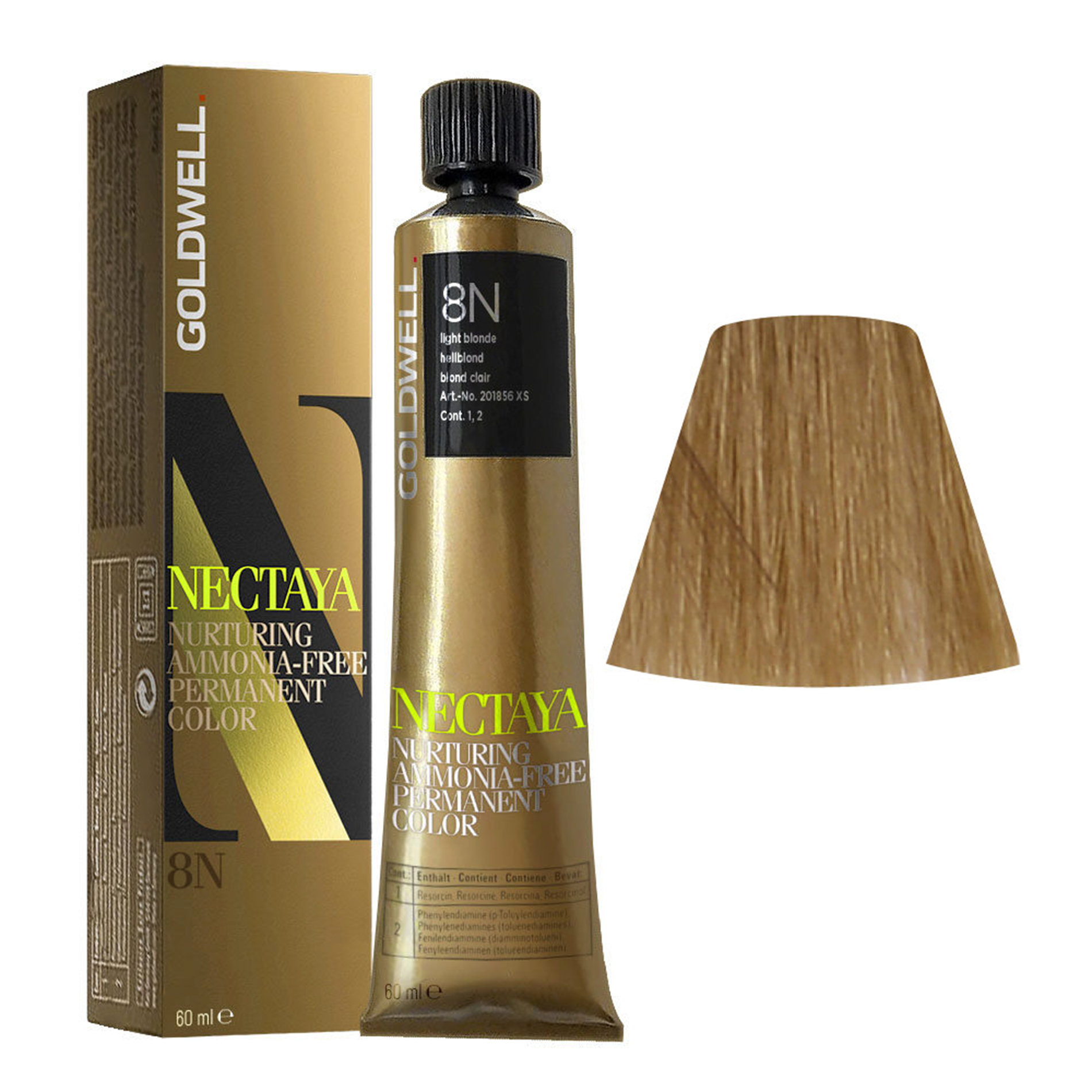CT-10026.26_Goldwell Nectaya Tube 60ml <  8N - hell blond