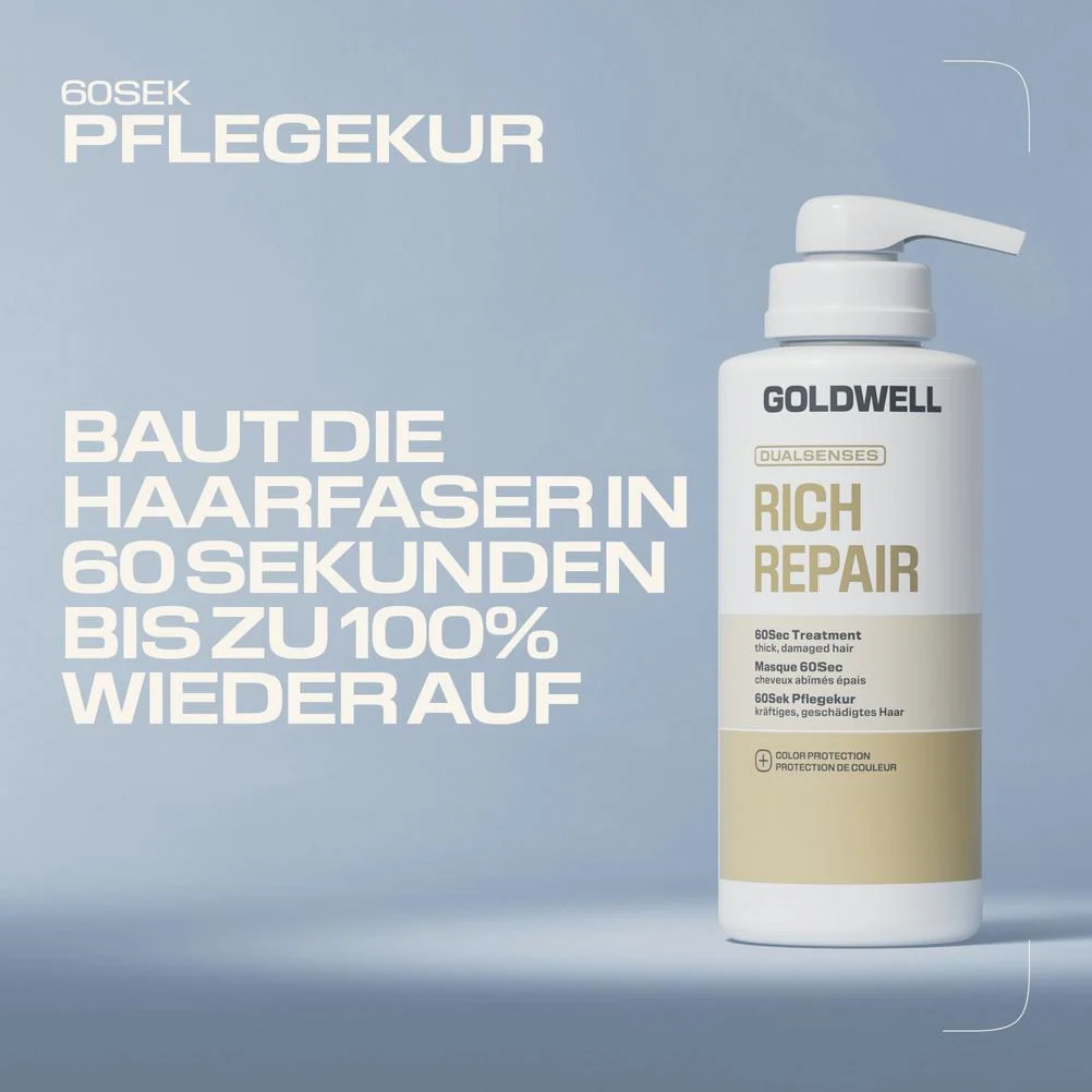 CT-18527_Goldwell Dualsenses RICH REPAIR 60 sek. Pflegekur 500 ml
