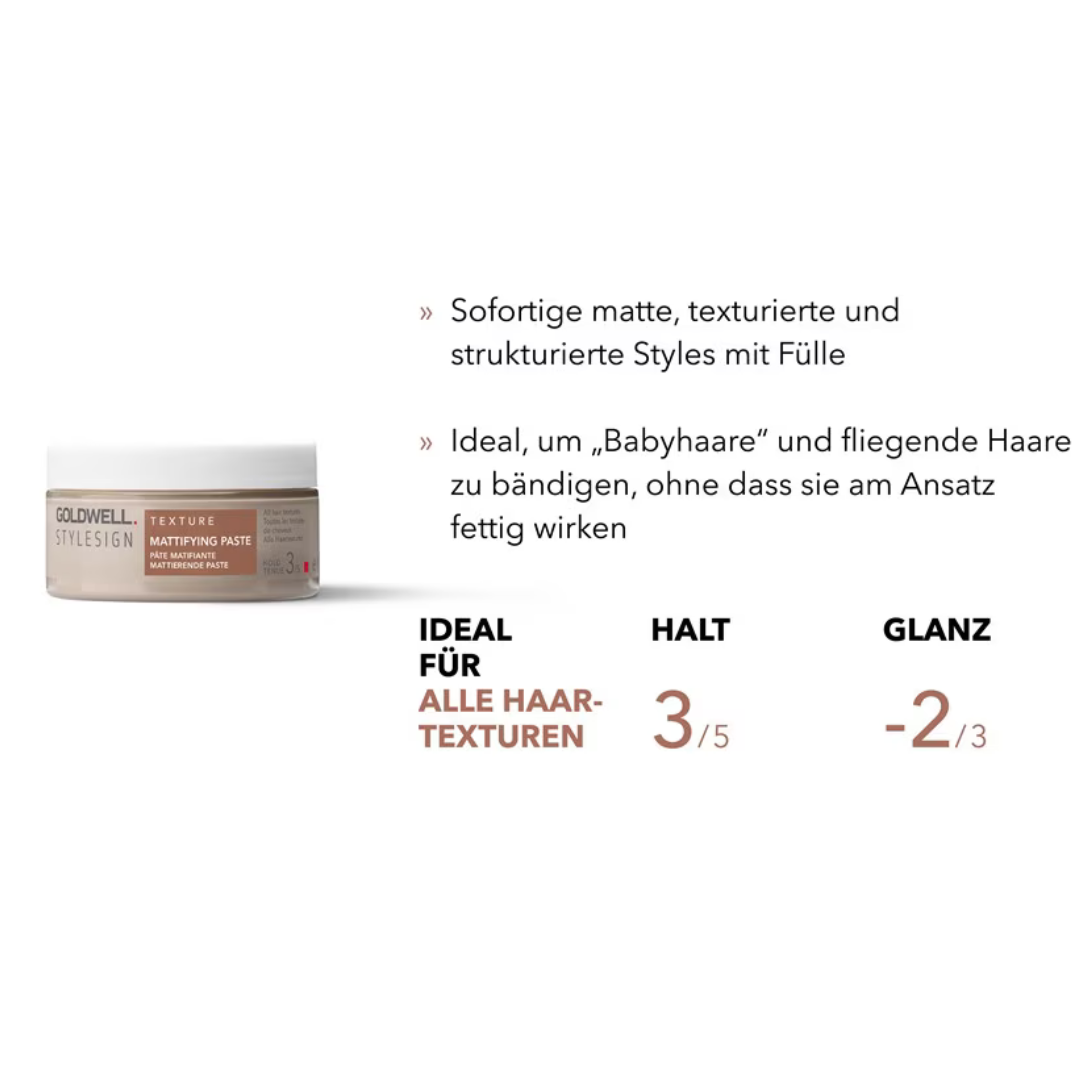 Goldwell Stylesign Texture Pâte Matifiante