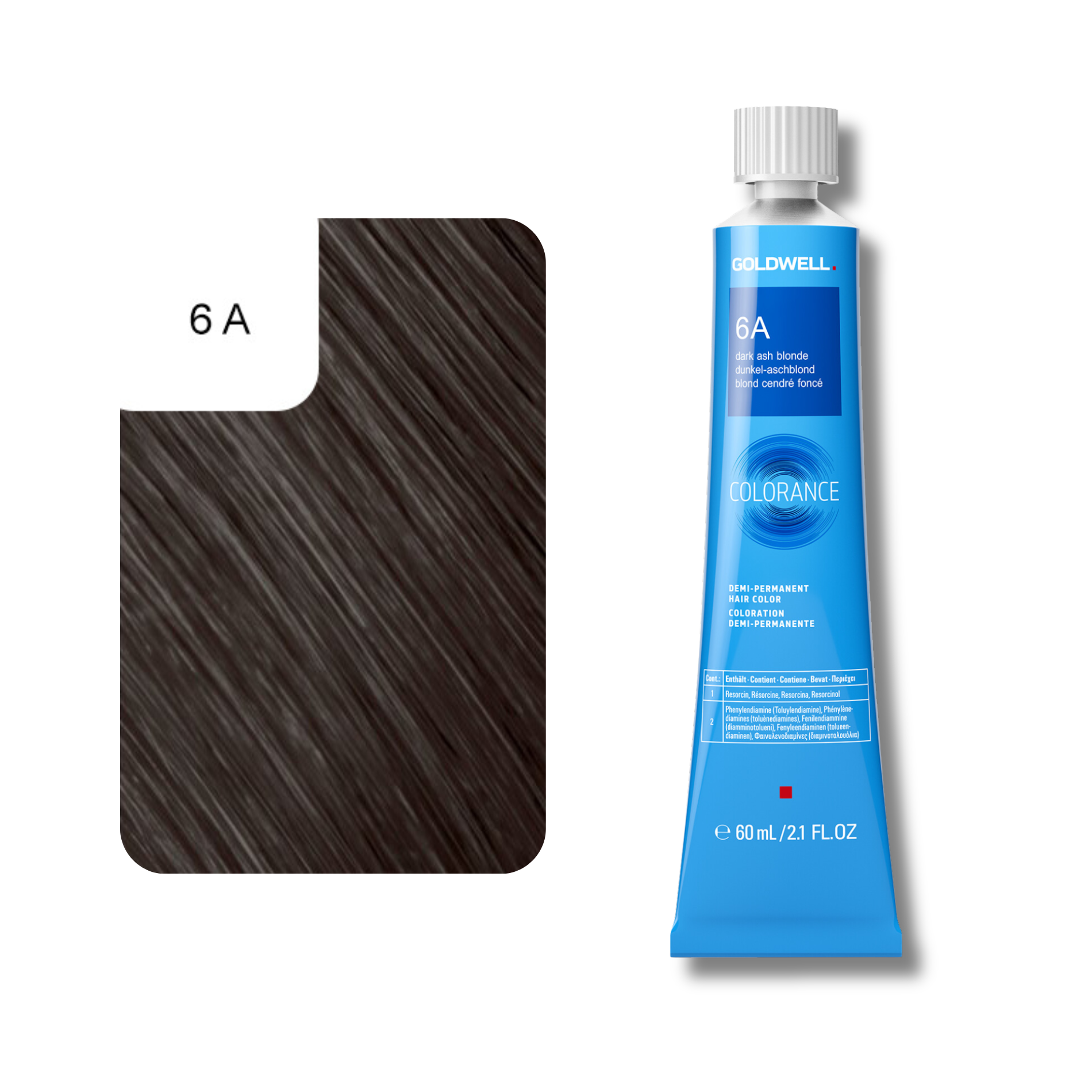CT-10058.1_CT-10058.44_Goldwell Colorance Tube 60 ml 6A dunkel-aschblond