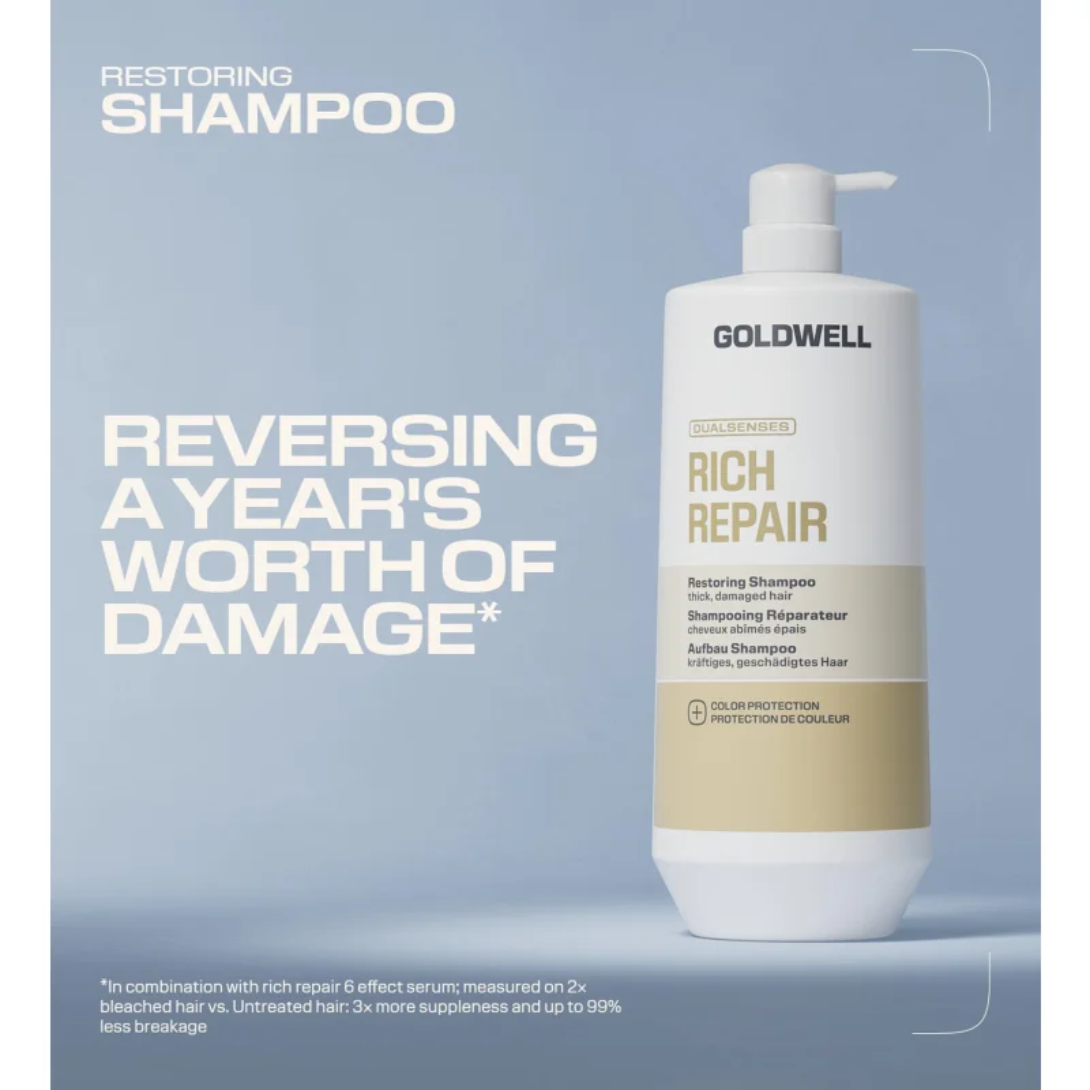 CT-18550_Goldwell Dualsenses Rich Repair Aufbau Shampoo 1000ml
