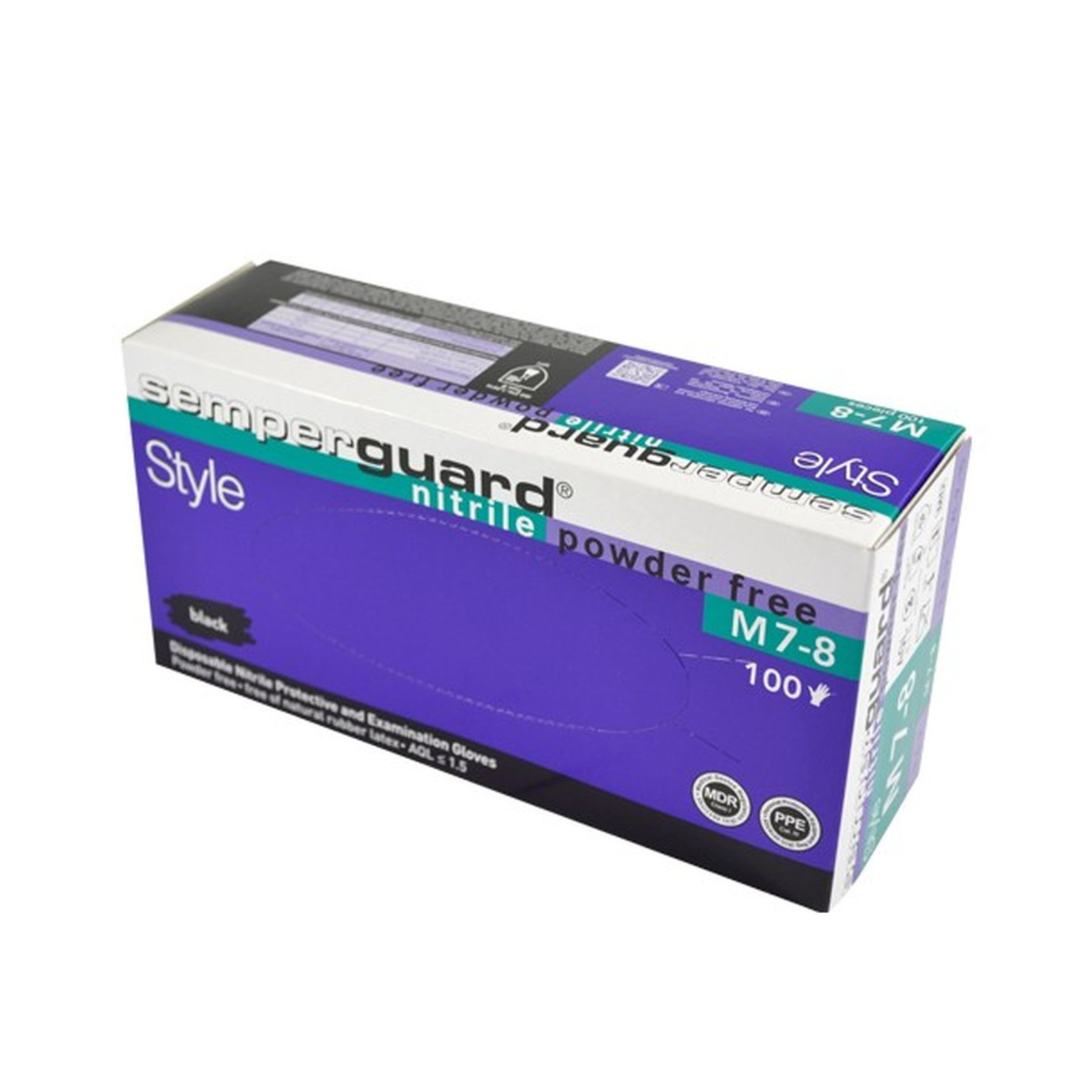 CT-14658.2_Goldwell Färbehandschuhe schwarz 100 Stück M 7-8