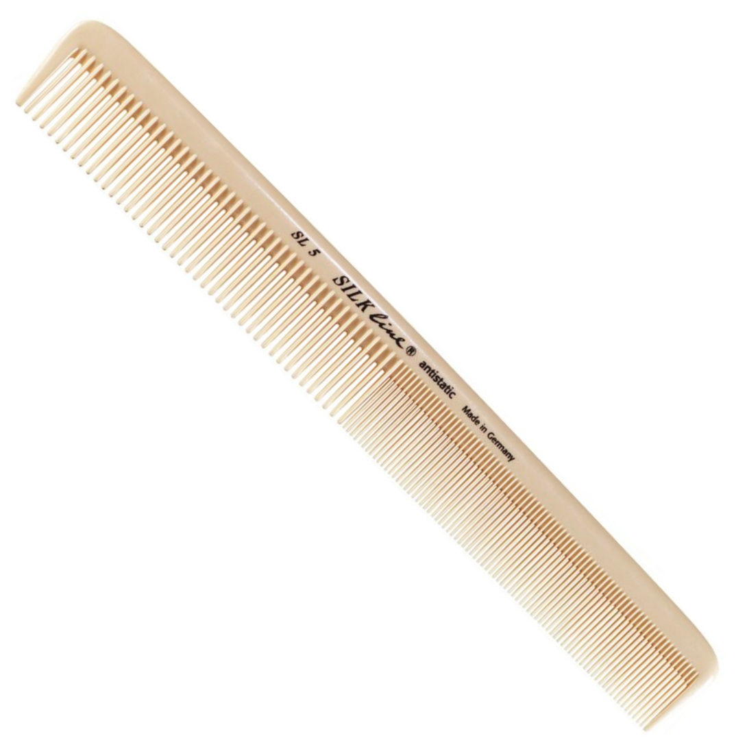 CT-17807.2_Hercules Sägemann Silk Line Haarkamm Antistatisch - SL5 - 8 1/2" - 21.6 cm