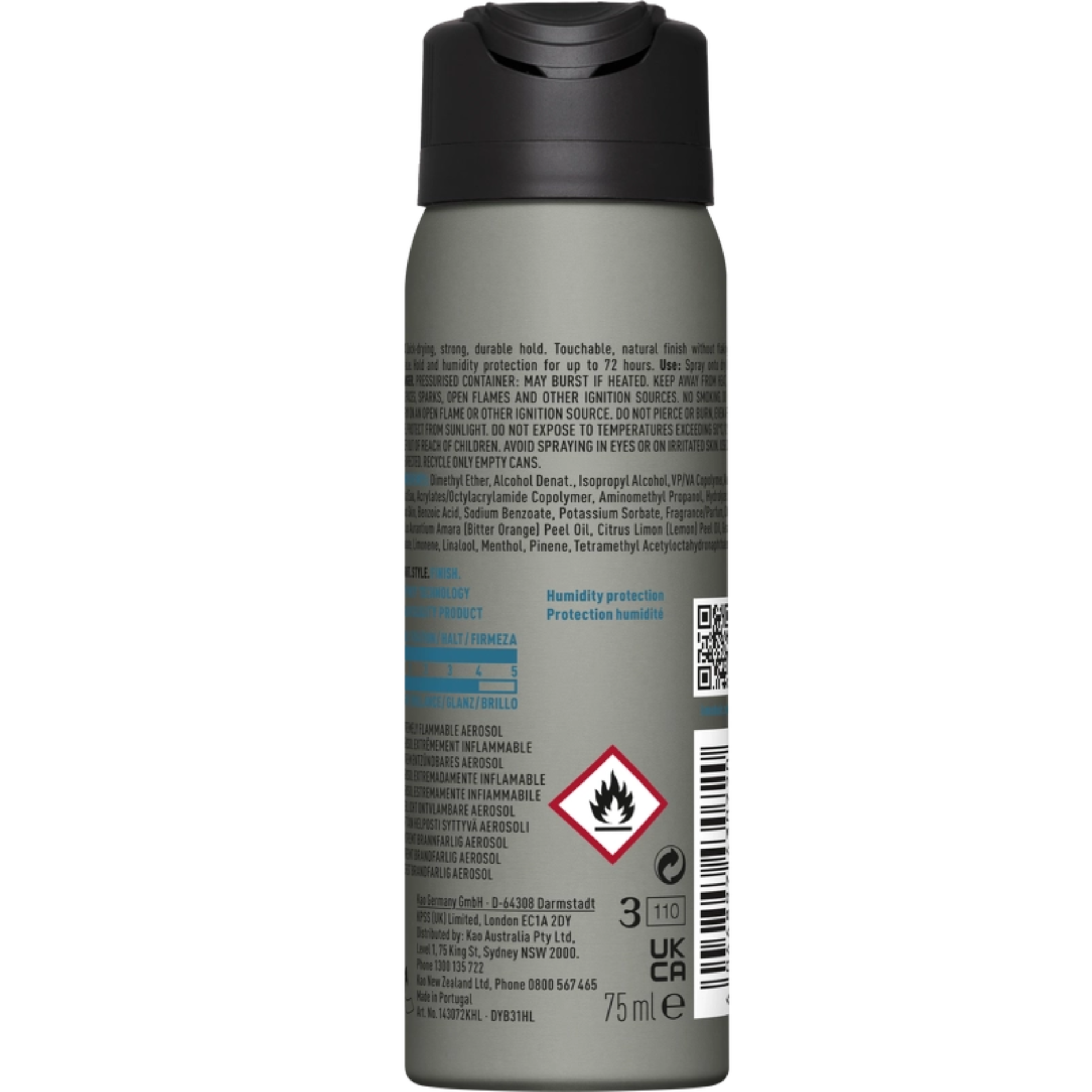 CT-17204.1_KMS Hair Stay Finishing Spray - 75 ml