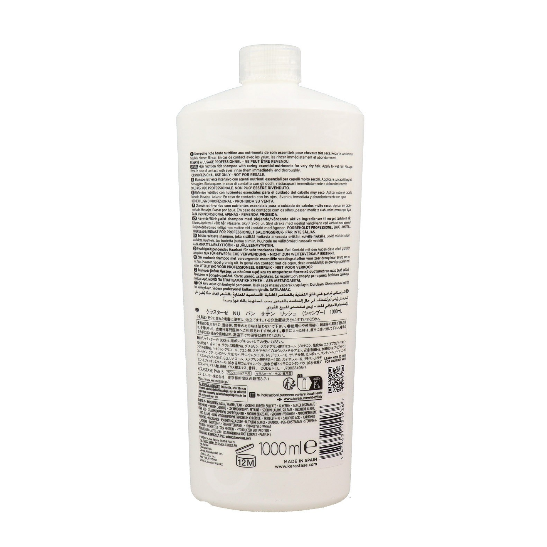 CT-16889.1_Kérastase Nutritive Bain Satin Riche - 1000 ml
