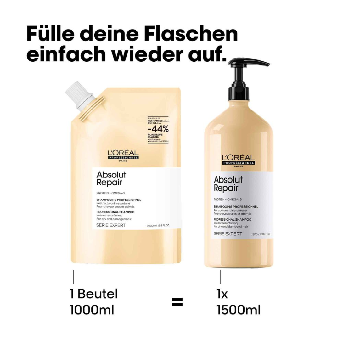 CT-18519_L'Oréal Professionnel Absolut Repair Shampoo Refill - 1000 ml