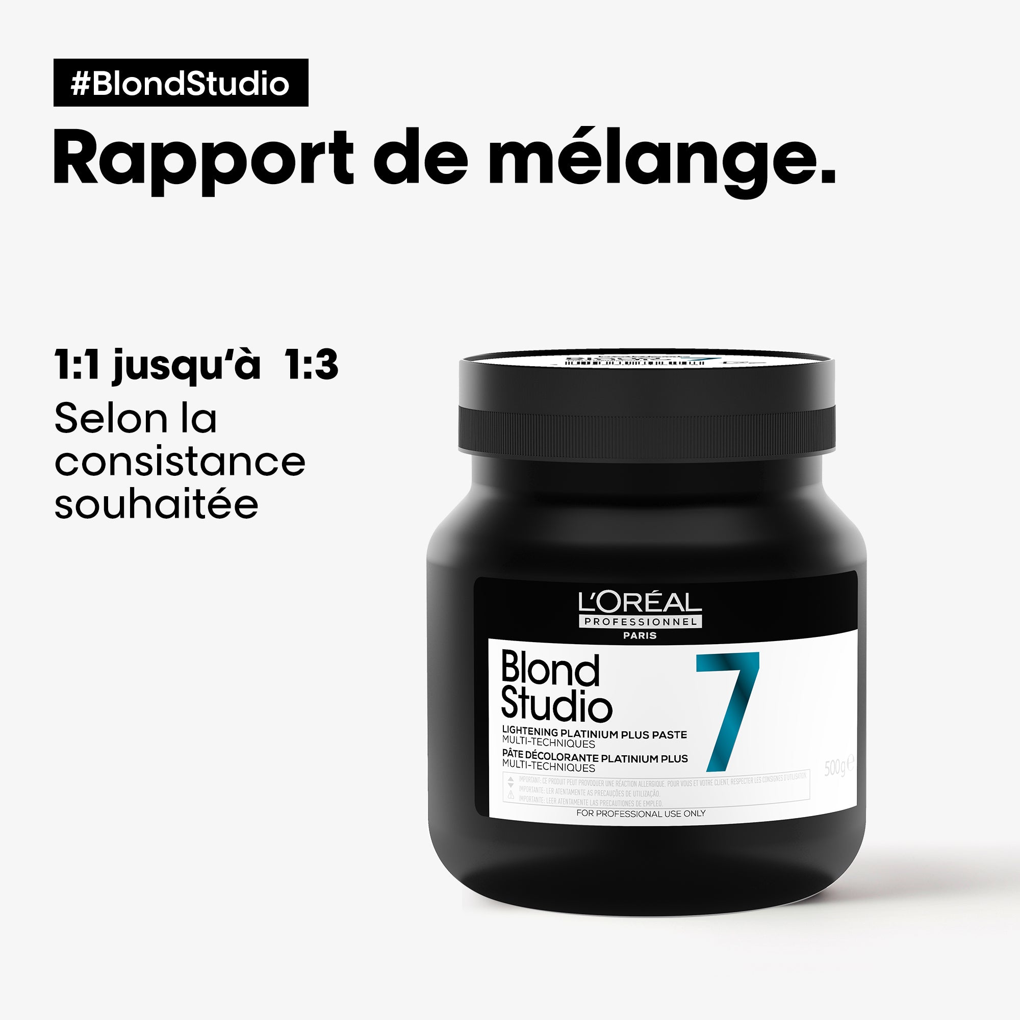 L'Oréal Professionnel Blond Studio Platinium Plus Lightening Paste 500 ml