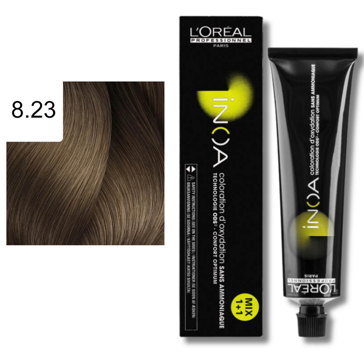 CT-10082.98_CT-10082.38_L'Oréal Professionnel Inoa Haarfarbe 8,23 Hellblond Irisé Gold