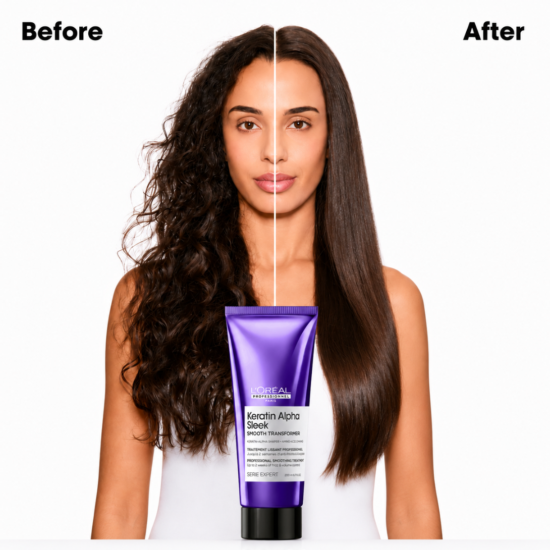 L'Oréal Professionnel Kératine Alpha Sleek Smooth Transformateur de Traitement