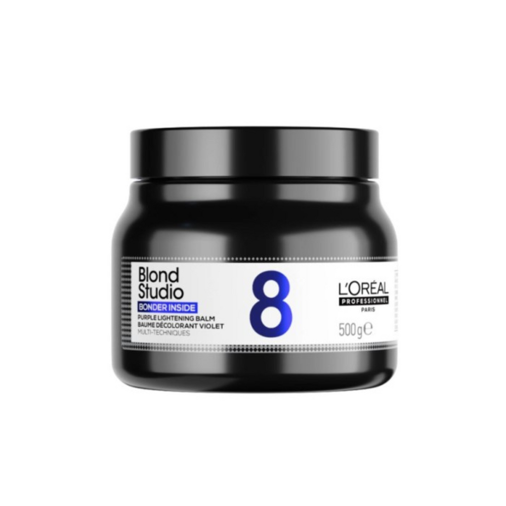 CT-17616_L'Oreal Professional Blond Studio Bonder Inside 8T Purple Lightening Balm - 500 g