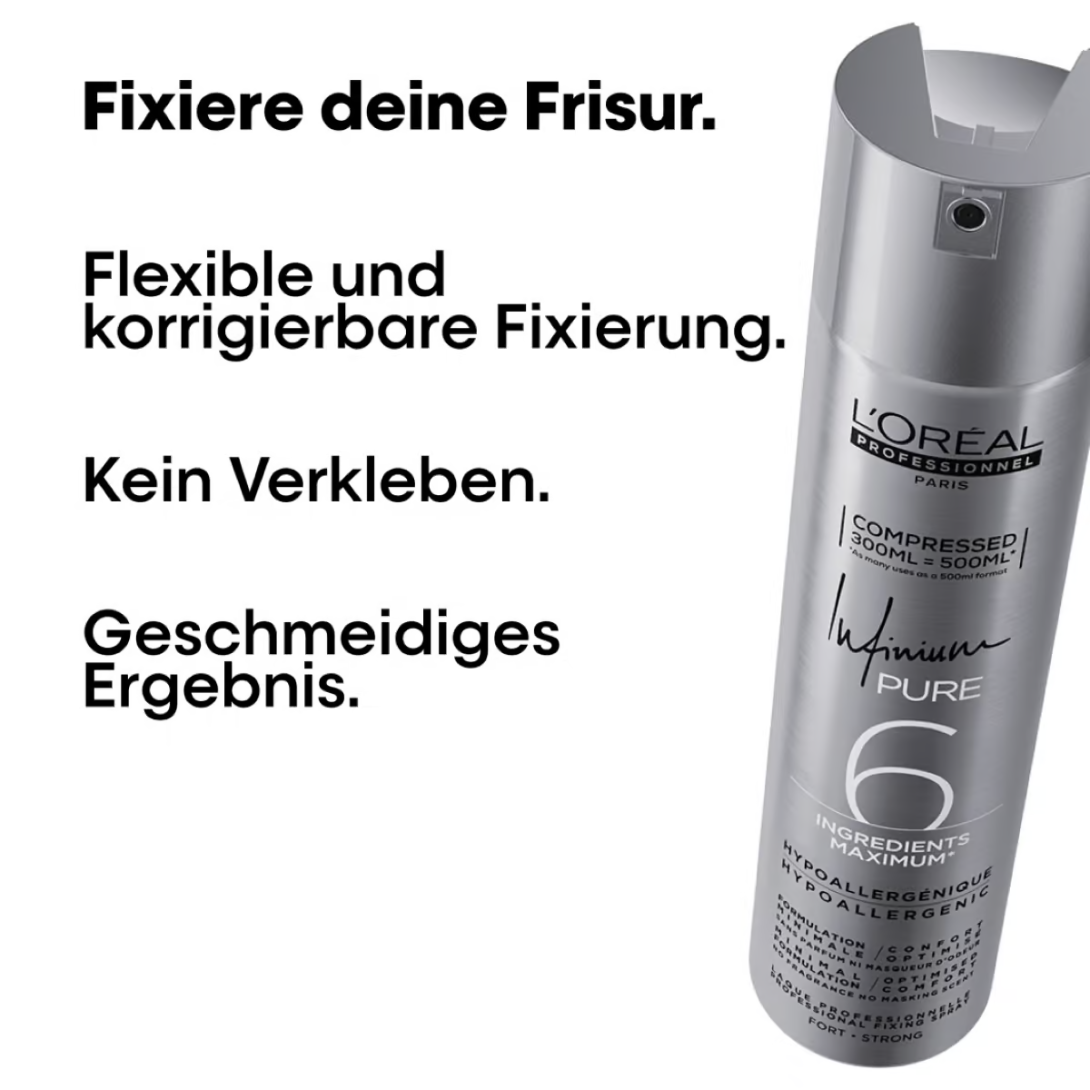 L'Oréal Professionnel Infinium Pure 6 Extra Strong Laque pour Cheveux