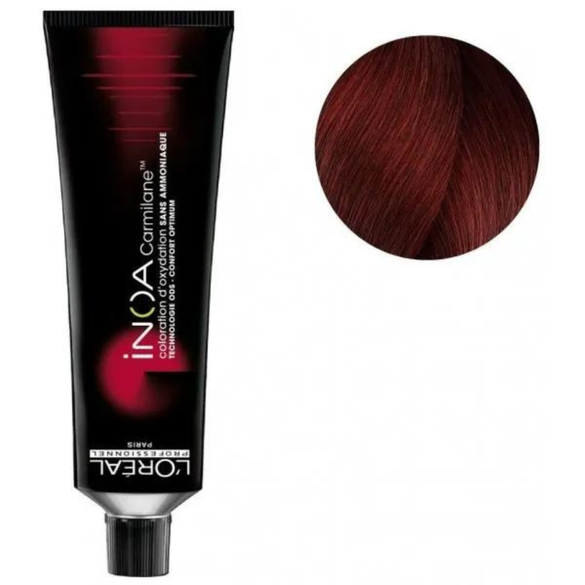 CT-10083.1_Loreal Inoa Carmilane Haarfarbe 60ml 5.6 Hellbraun Rot