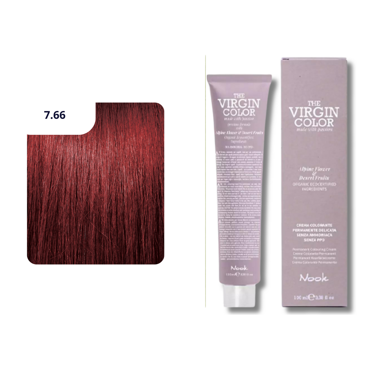 CT-17463.62_Nook Virgin Color 7.66 - Tiefrot blond 100 ml