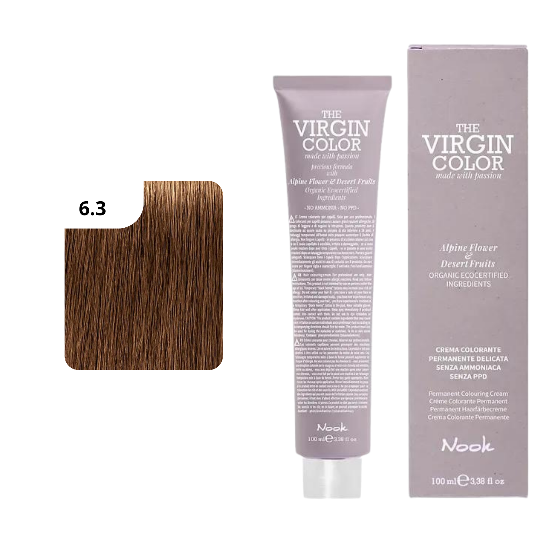 CT-17463.3_Nook Virgin Color Haarfarbe 6.3 Dunkelblond golden 100 ml
