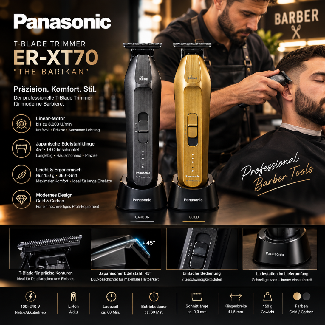 Panasonic T Blade Trimmer ER-XT70