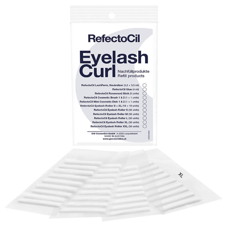 CT-16764.3_RefectoCil Eyelash Curl Refill Wimpern­rollen - 36 Rollen XL