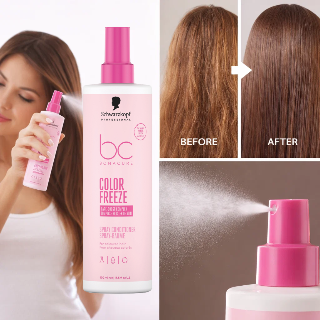 Schwarzkopf Professional BC Bonacure Color Freeze Spray Après-shampoing Care-Boost Complex