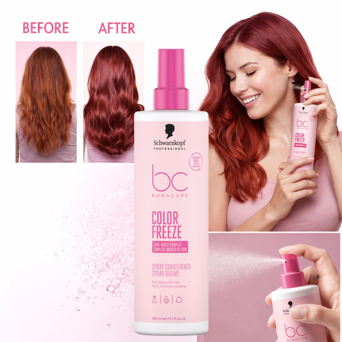 Schwarzkopf Professional BC Bonacure Color Freeze Spray Après-shampoing Care-Boost Complex