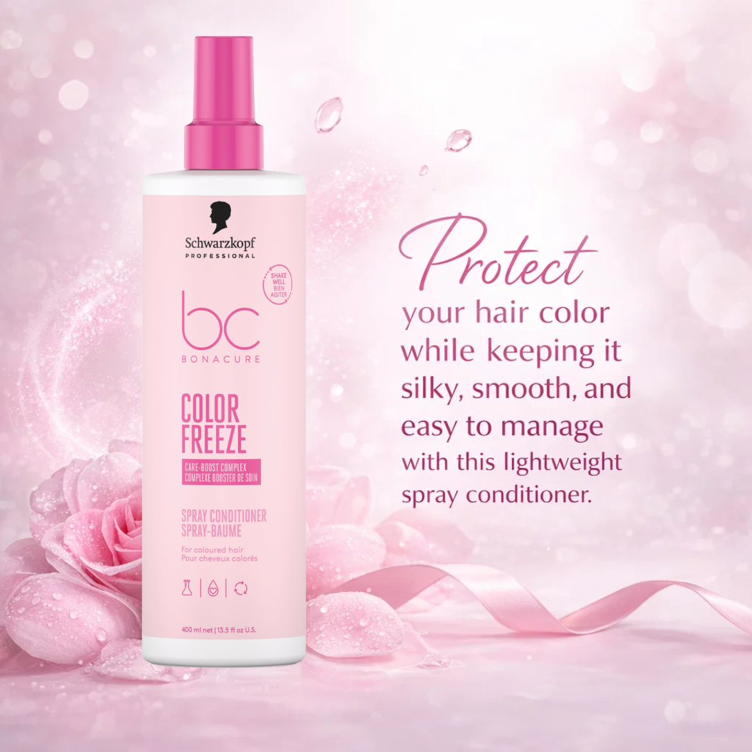 Schwarzkopf Professional BC Bonacure Color Freeze Spray Après-shampoing Care-Boost Complex