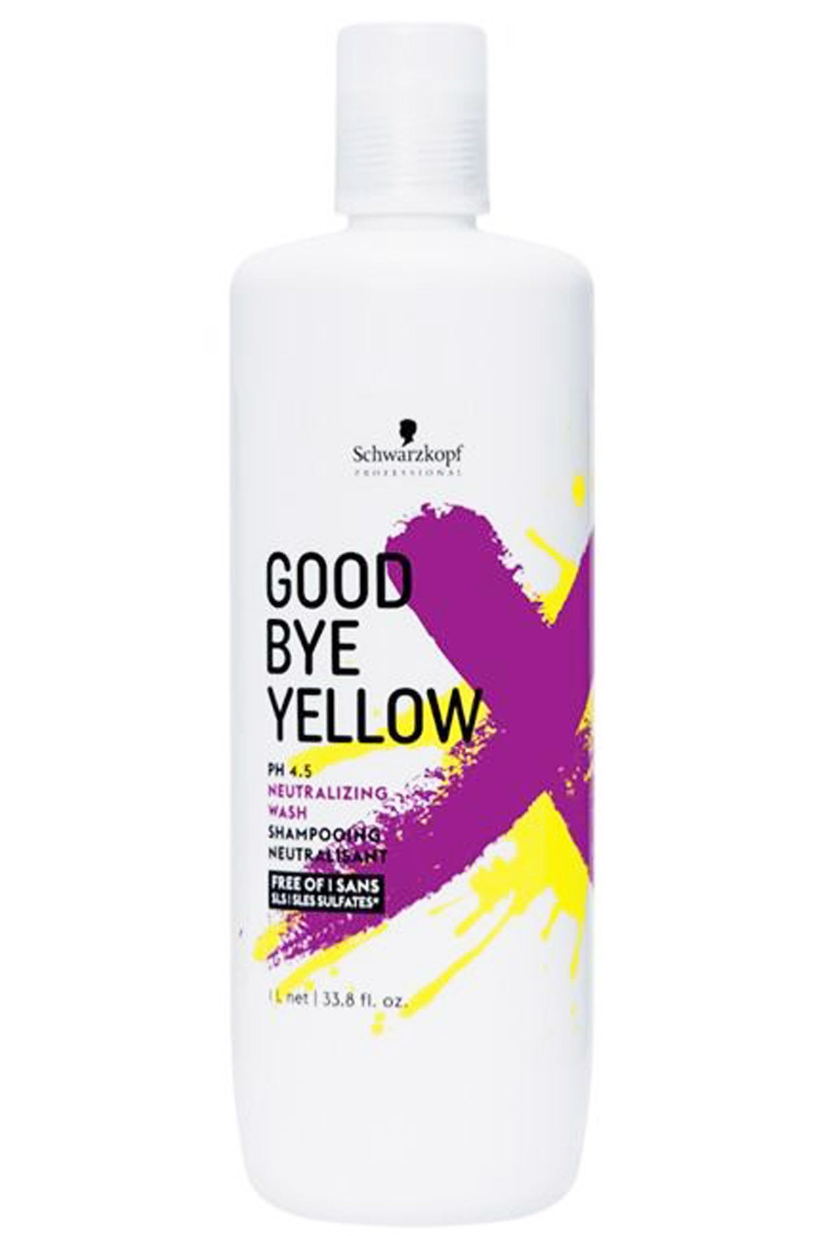 CT-10438.1_Schwarzkopf Professional GOODBYE YELLOW Neutralisierende Shampoos - 1000 ml