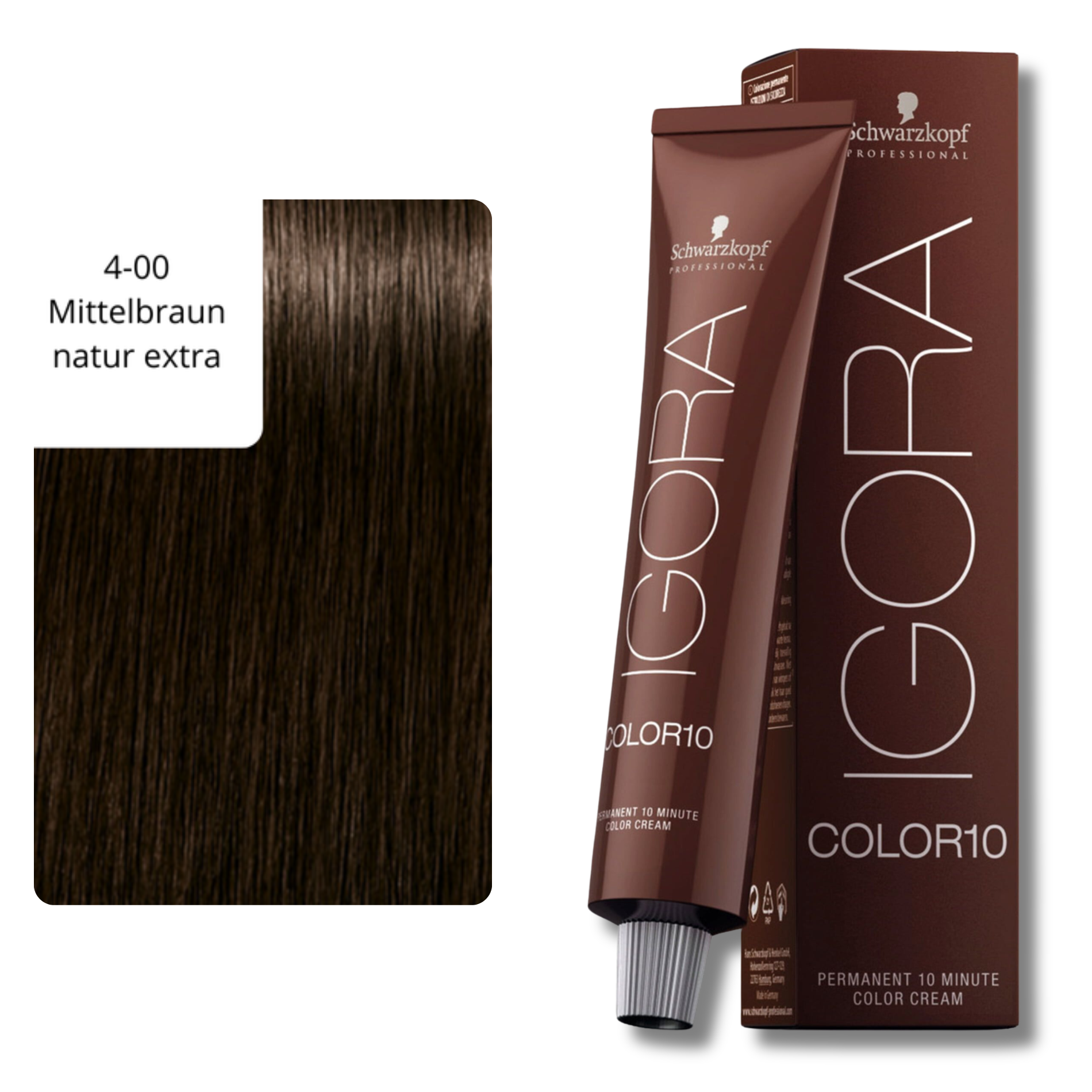 CT-10077.1_Schwarzkopf Professional Igora Color10 Farbcreme - 4-00 Mittelbraun natur extra