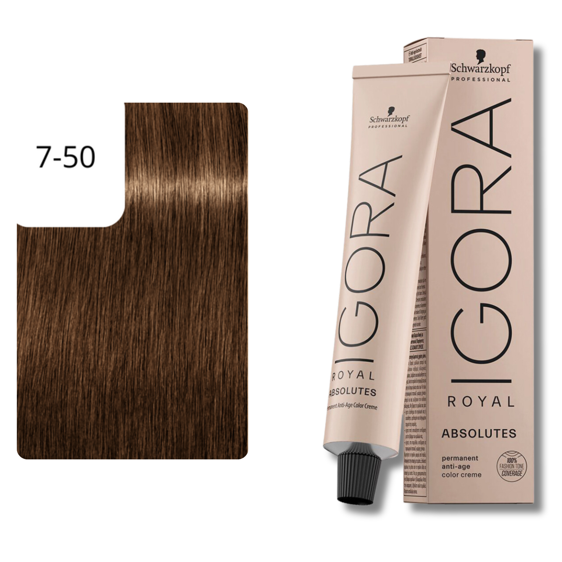 CT-10079.4_Schwarzkopf Professional Igora Royal Absolutes Haarfarbe 7-50 Mittelblond Gold Natur