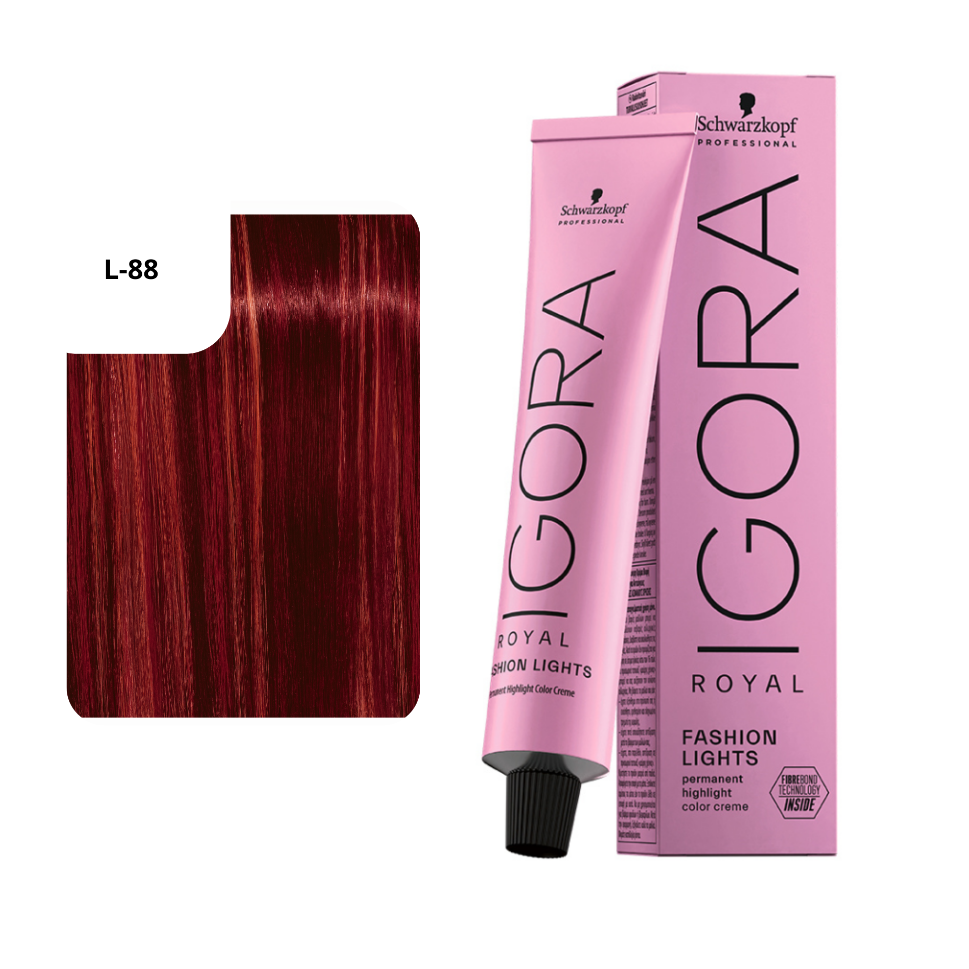 CT-10074.3_Schwarzkopf Professional Igora Royal Fashion Lights Haarfarbe 60 ml - L-88 Rot