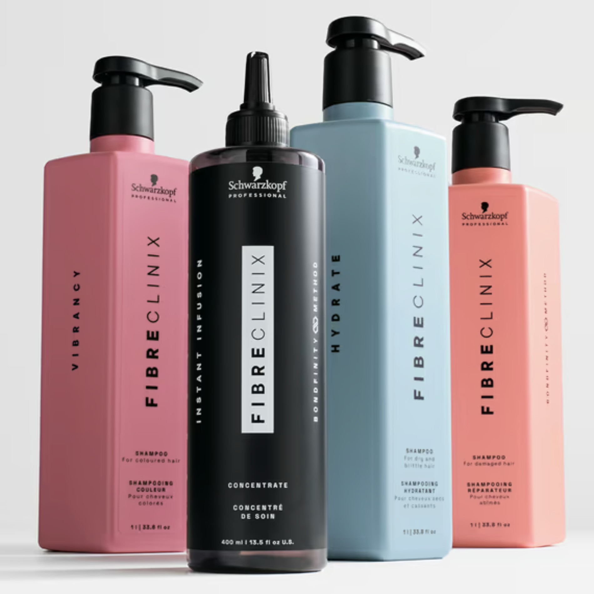 Schwarzkopf Professional FIBRE CLINIX Vibrancy Shampoo - 1000 ml