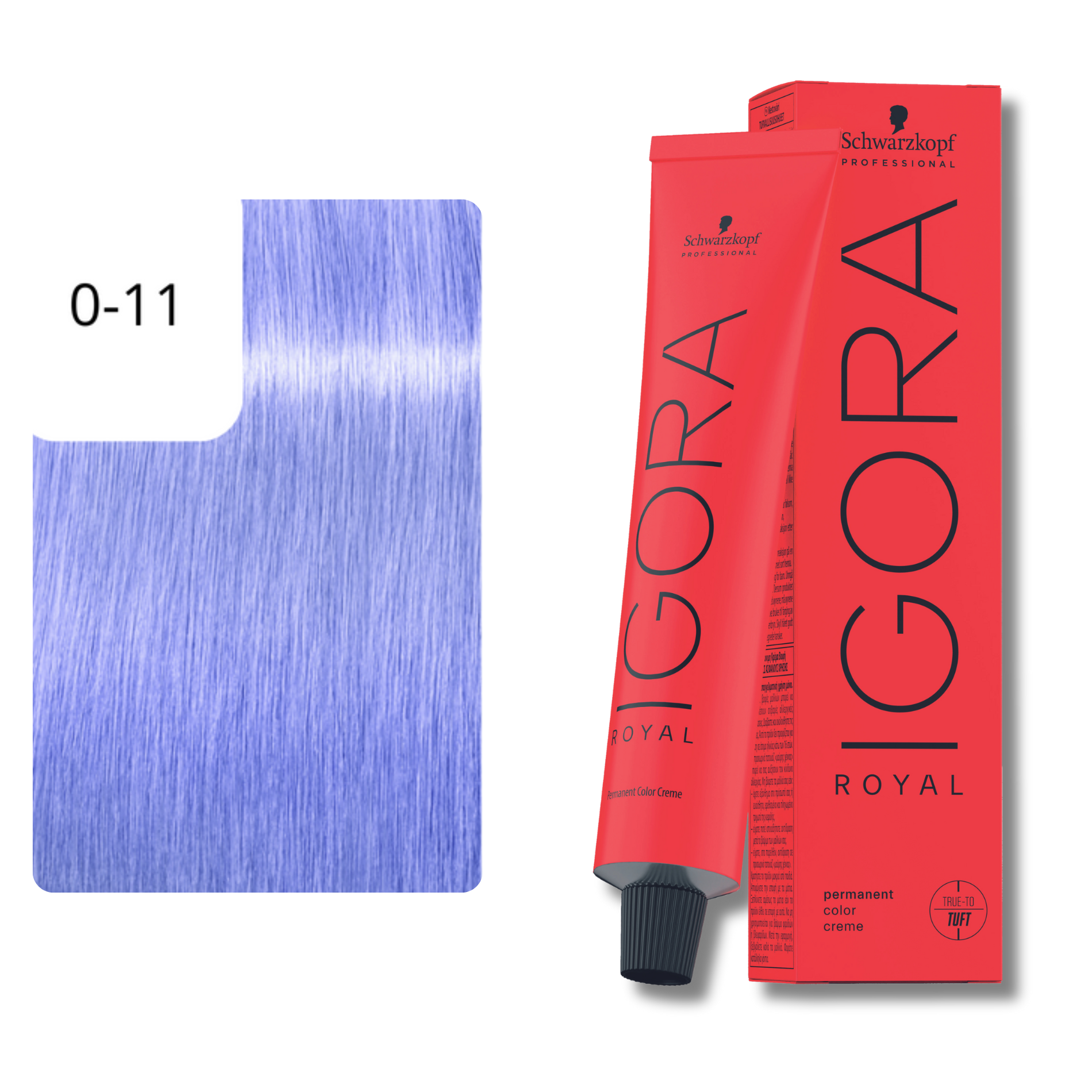 CT-10080.64__Schwarzkopf Professional IGORA ROYAL PERMANENTE FARBCREME - 60 ml / 0-11 Anti Gelb Konzentrat