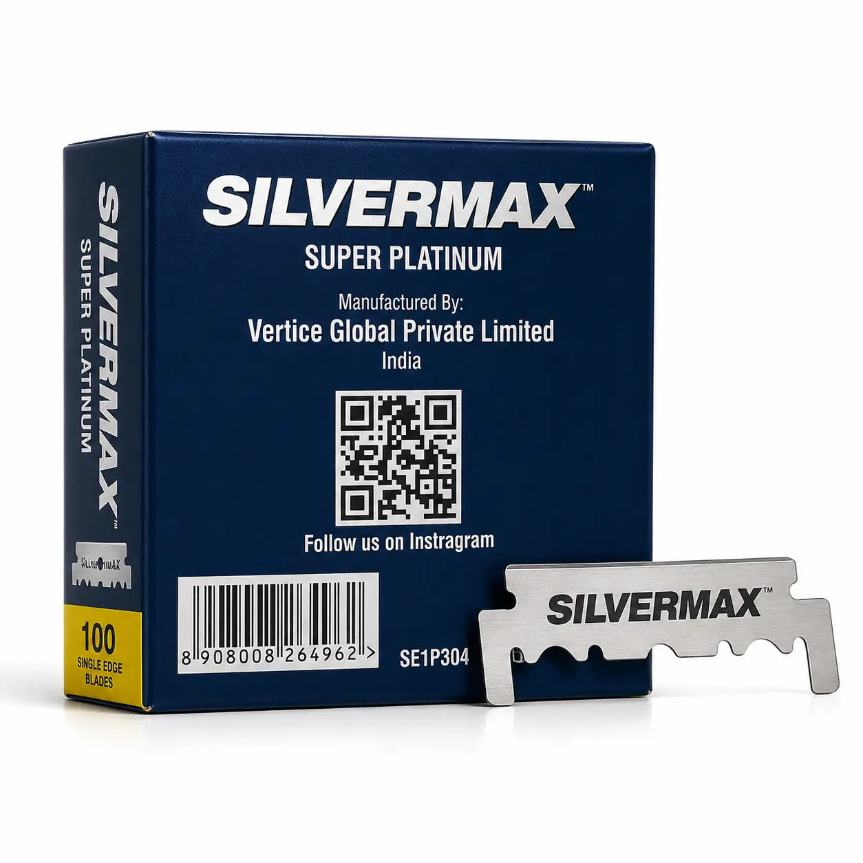 Silvermax Super Platinum Single Edge Blades
