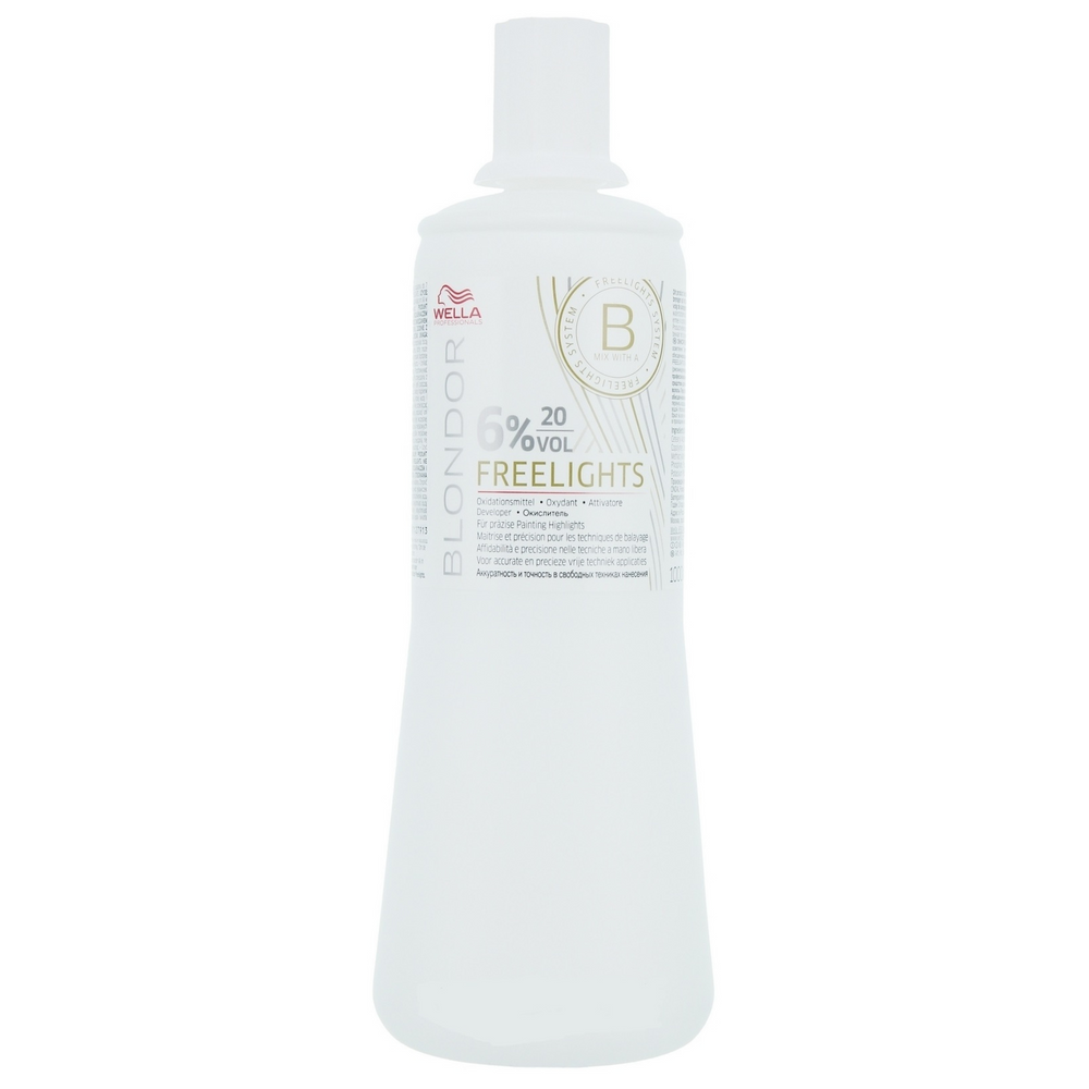 CT-10103_WELLA Professionals BLONDOR Freelights Entwickler  1000 ml > 6 % 20 Vol.