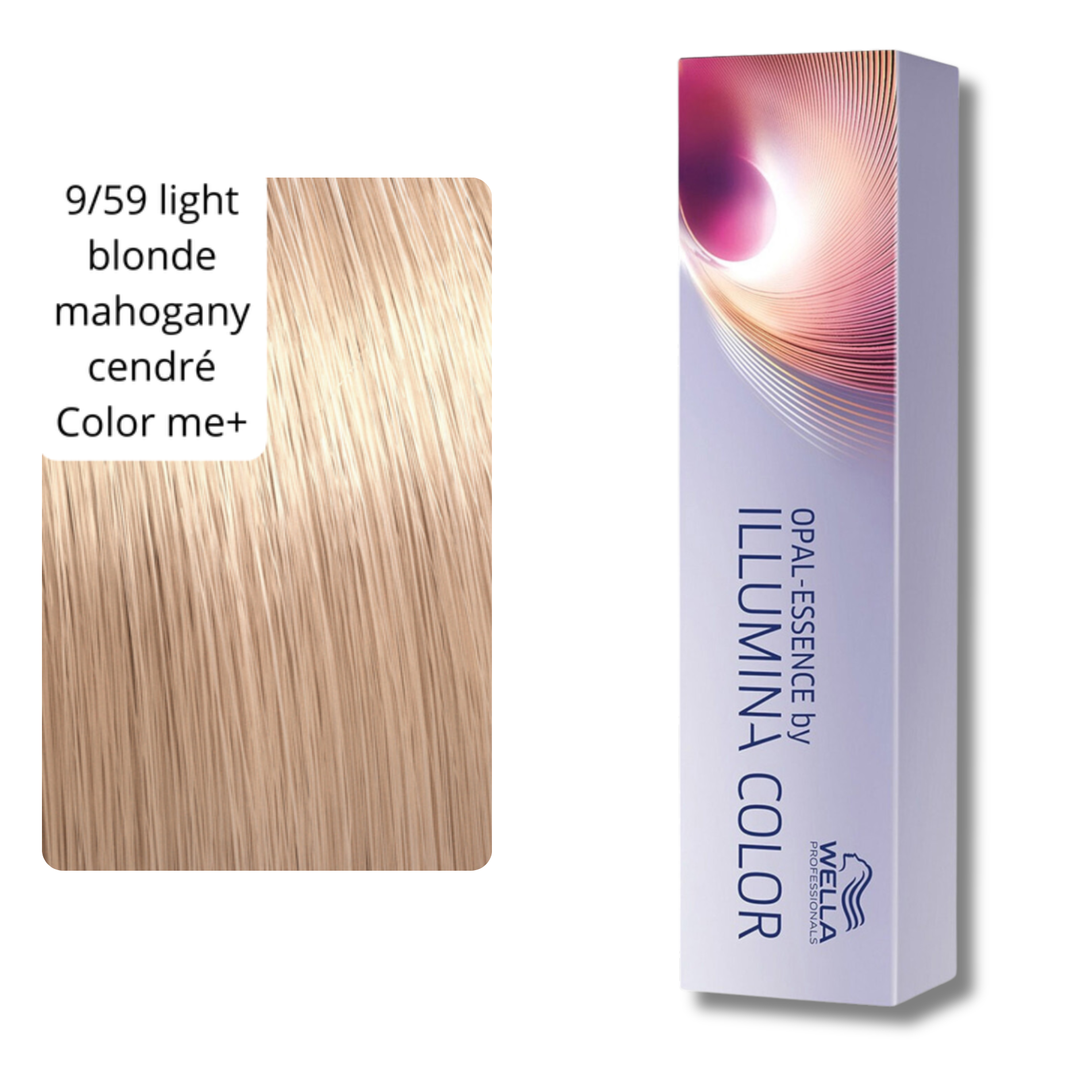 CT-10032.38_Wella Illumina Color Haarfarbe - 9/59 light blonde mahogany cendré Color me+
