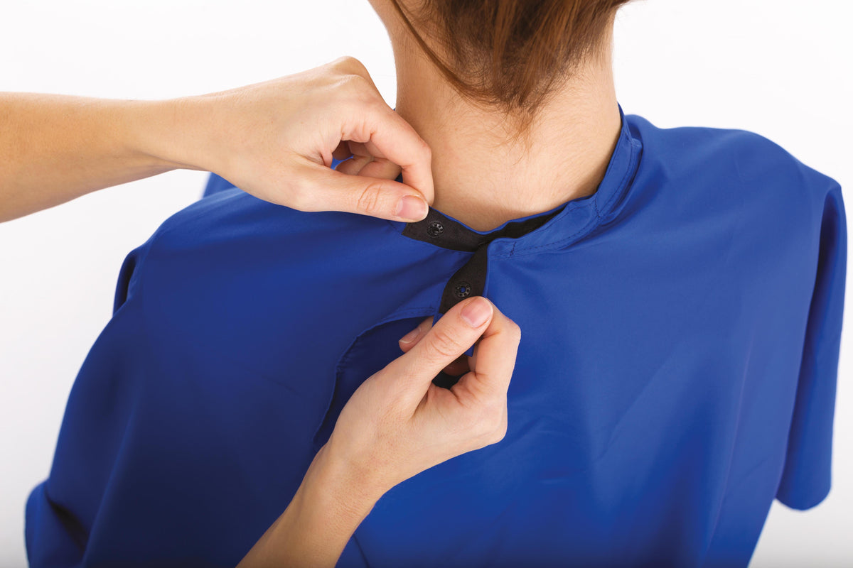 CT-14911.4_XanitaliaPro COMFORT PRO Haarschneideumhang -Blue