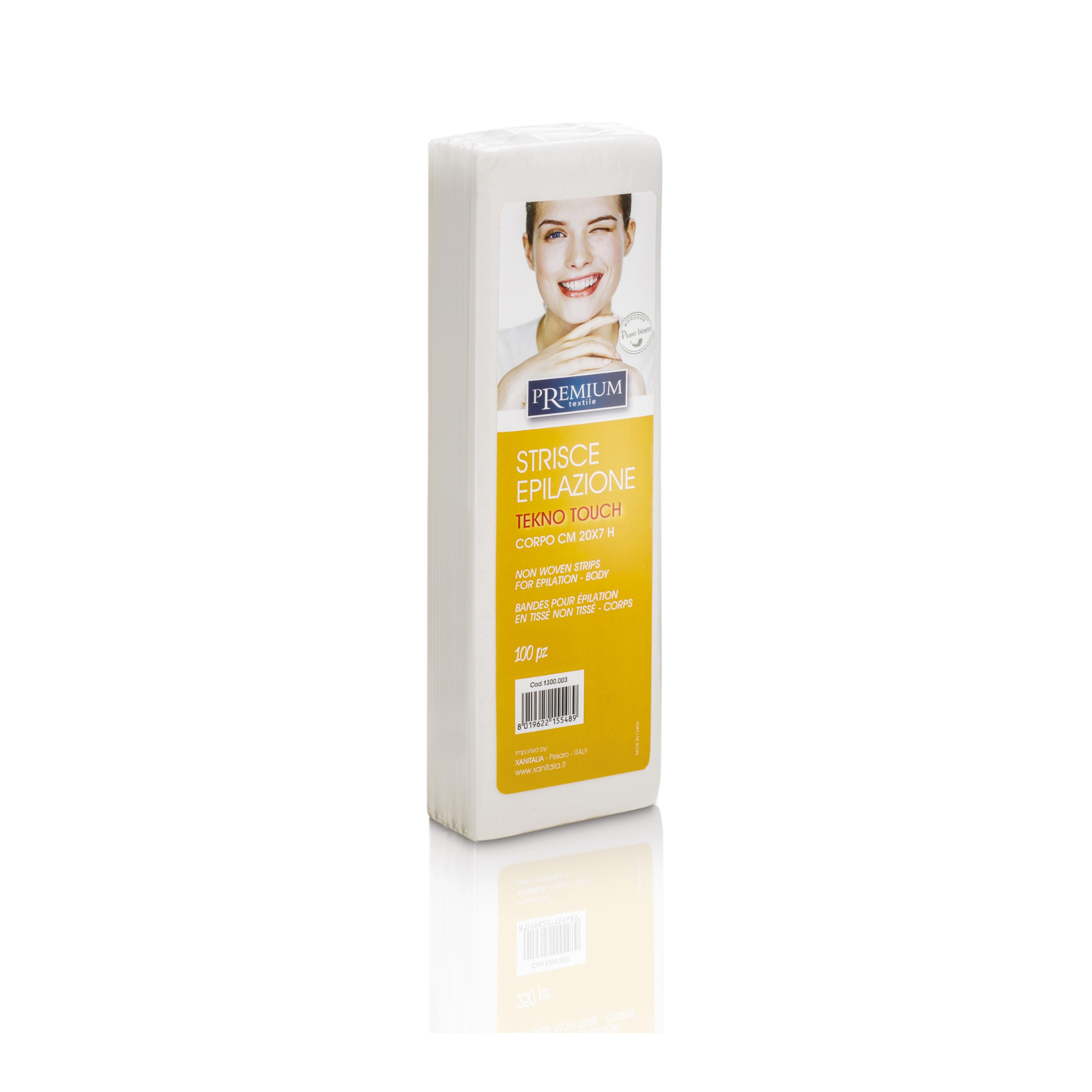 CT-16751.1_XanitaliaPro Enthaarungsstreifen aus Vlies 100 Stück