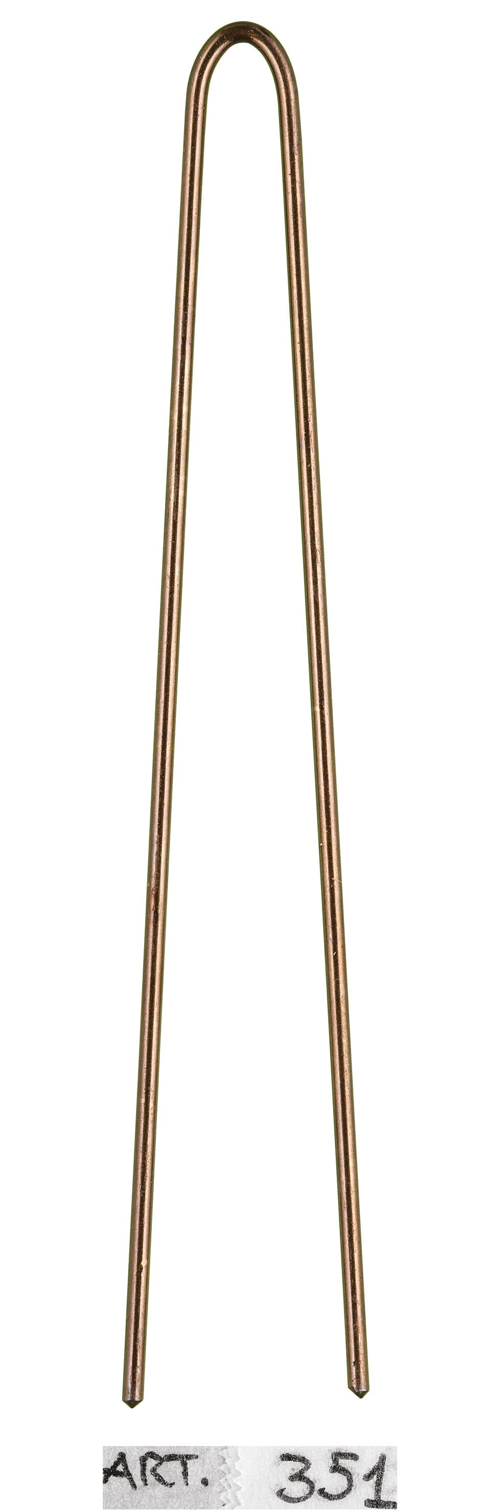 CT-12923.1_CT-12923_XanitaliaPro RECORD LIFE Haarnadeln Glatt - Blond & PVC-Schachteln zu 250 g
